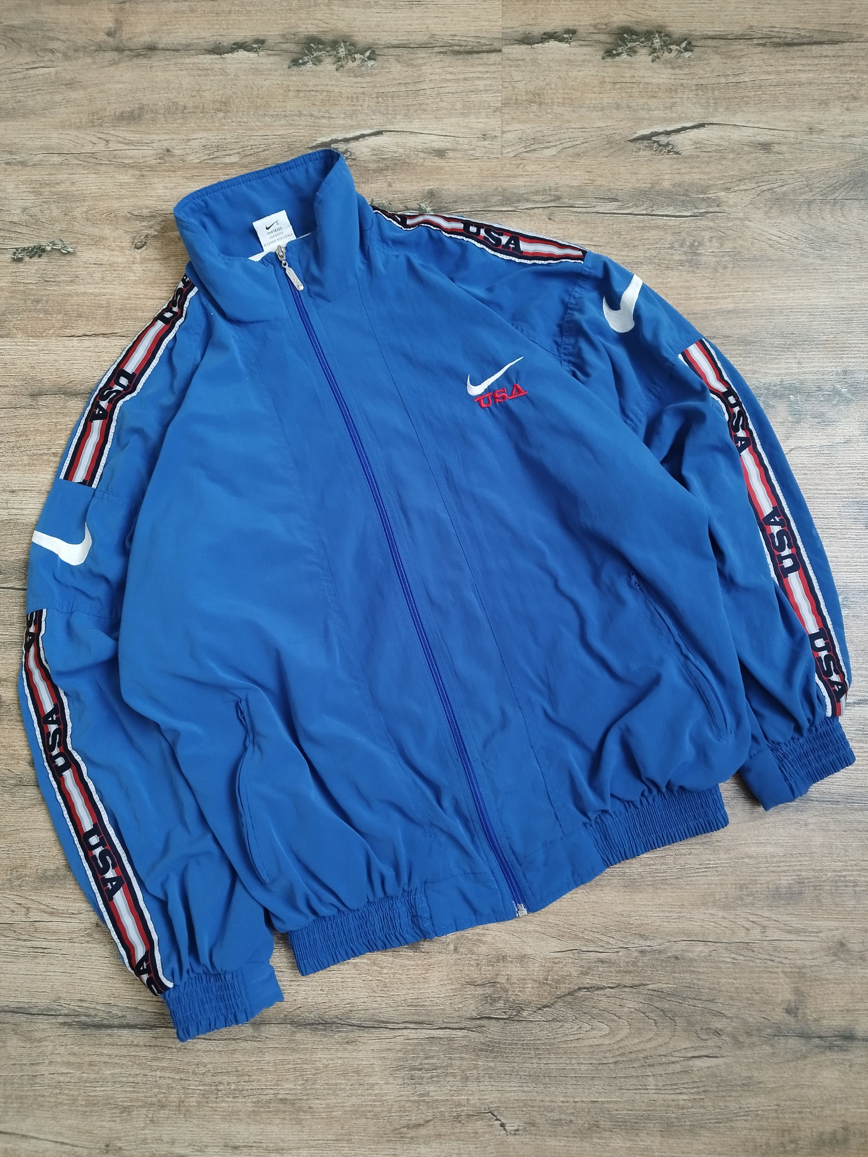 Nike Vintage 90s Nike Team USA Olympic Tracksuit Blue - Men's XL Size US XL / EU 56 / 4 - 2 Thumbnail