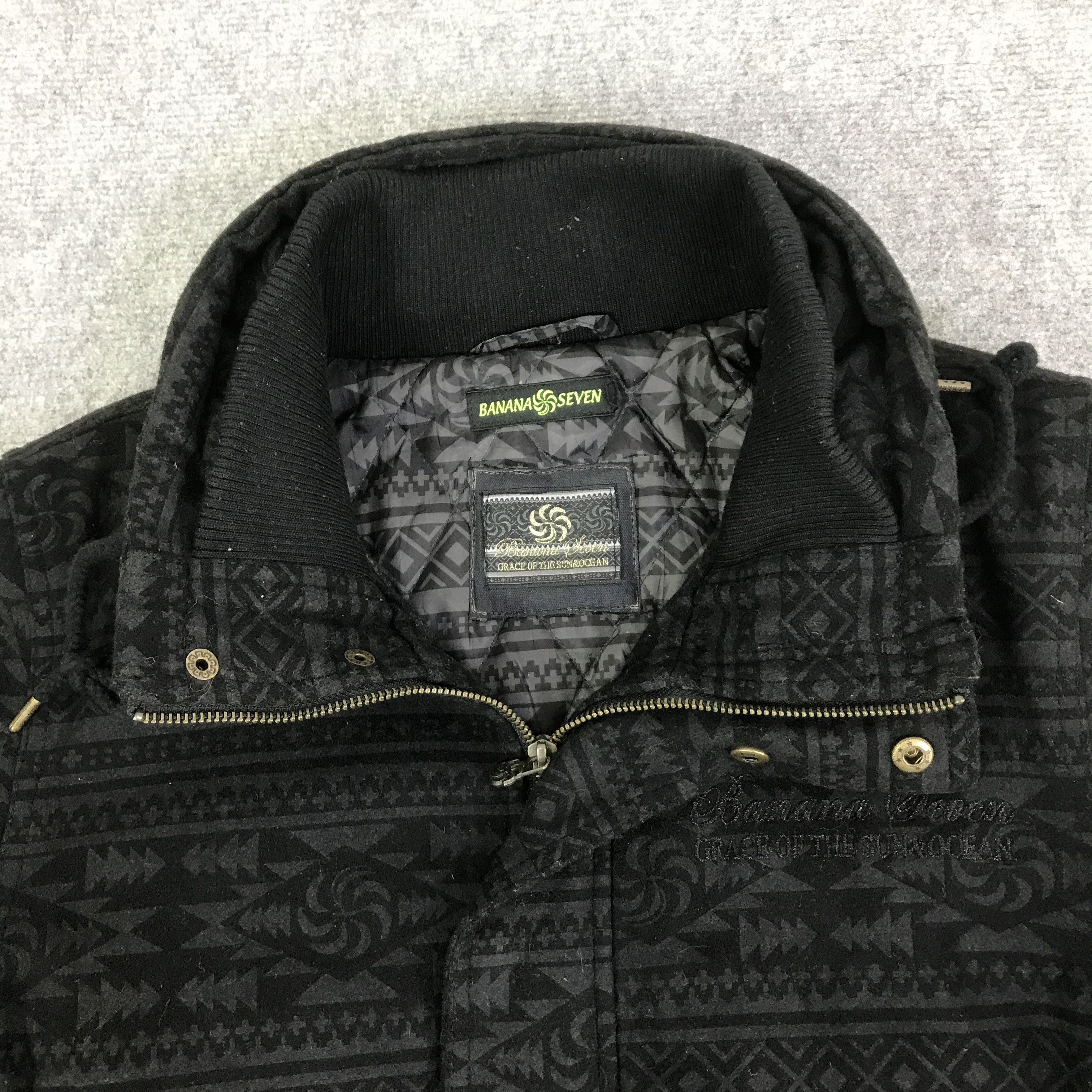 Japanese Brand BANANA SEVEN WOOL JACKET K109B6 Size US M / EU 48-50 / 2 - 7 Thumbnail
