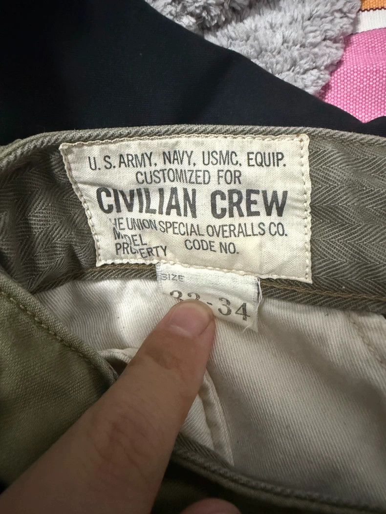 Freewheelers Freewheelers Army green mountain trousers Size US 32 / EU 48 - 3 Thumbnail