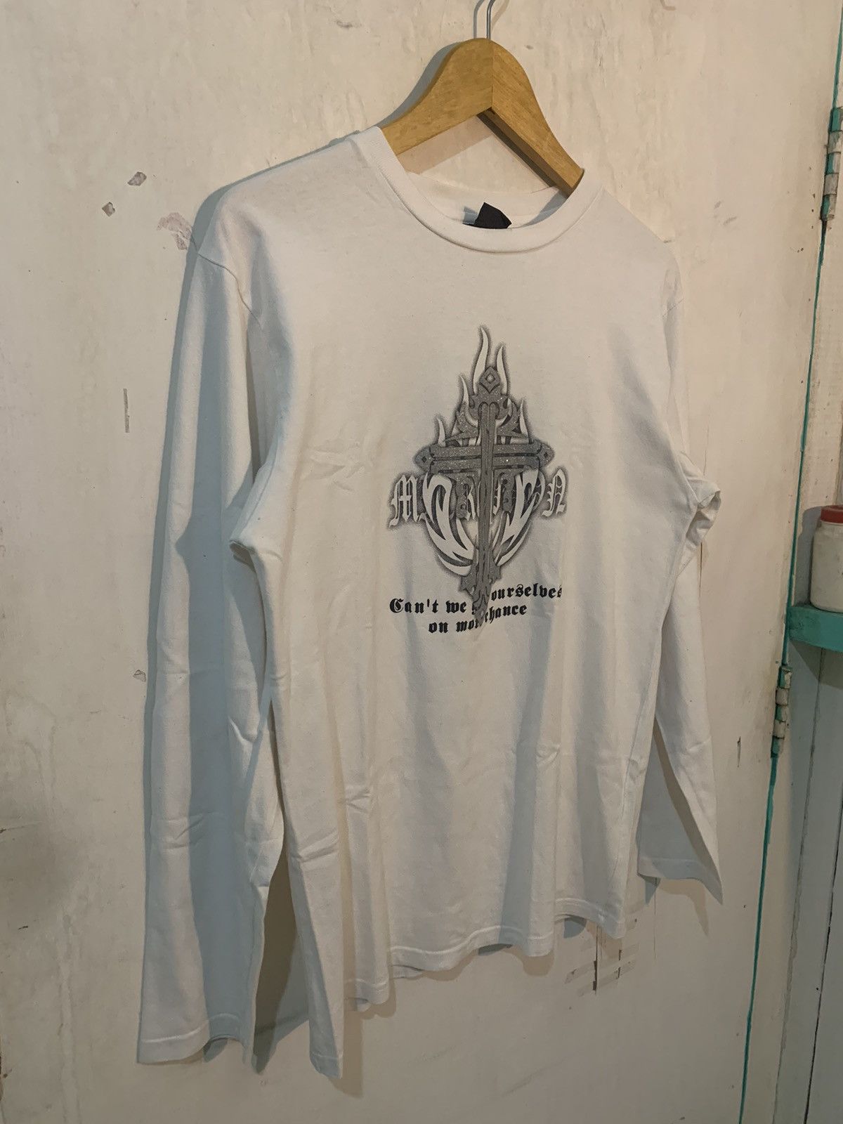 14th Addiction × If Six Was Nine × Yasuyuki Ishii Japanese poem Beaumere the burning cross Size US L / EU 52-54 / 3 - 3 Thumbnail