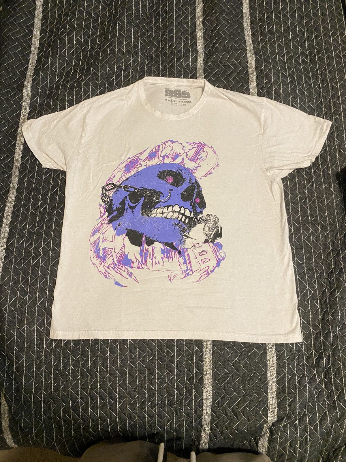 999 Club Juice WRLD Skull Shirt Size US L / EU 52-54 / 3 - 1 Thumbnail
