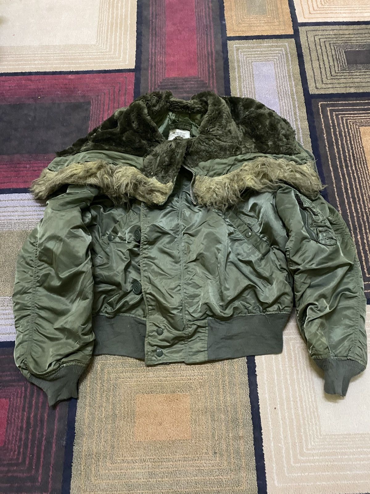 Alpha Industries VINTAGE N-28 JACKET APHA INDSUSTRIES ATTACHED HOODIES Size US L / EU 52-54 / 3 - 3 Thumbnail