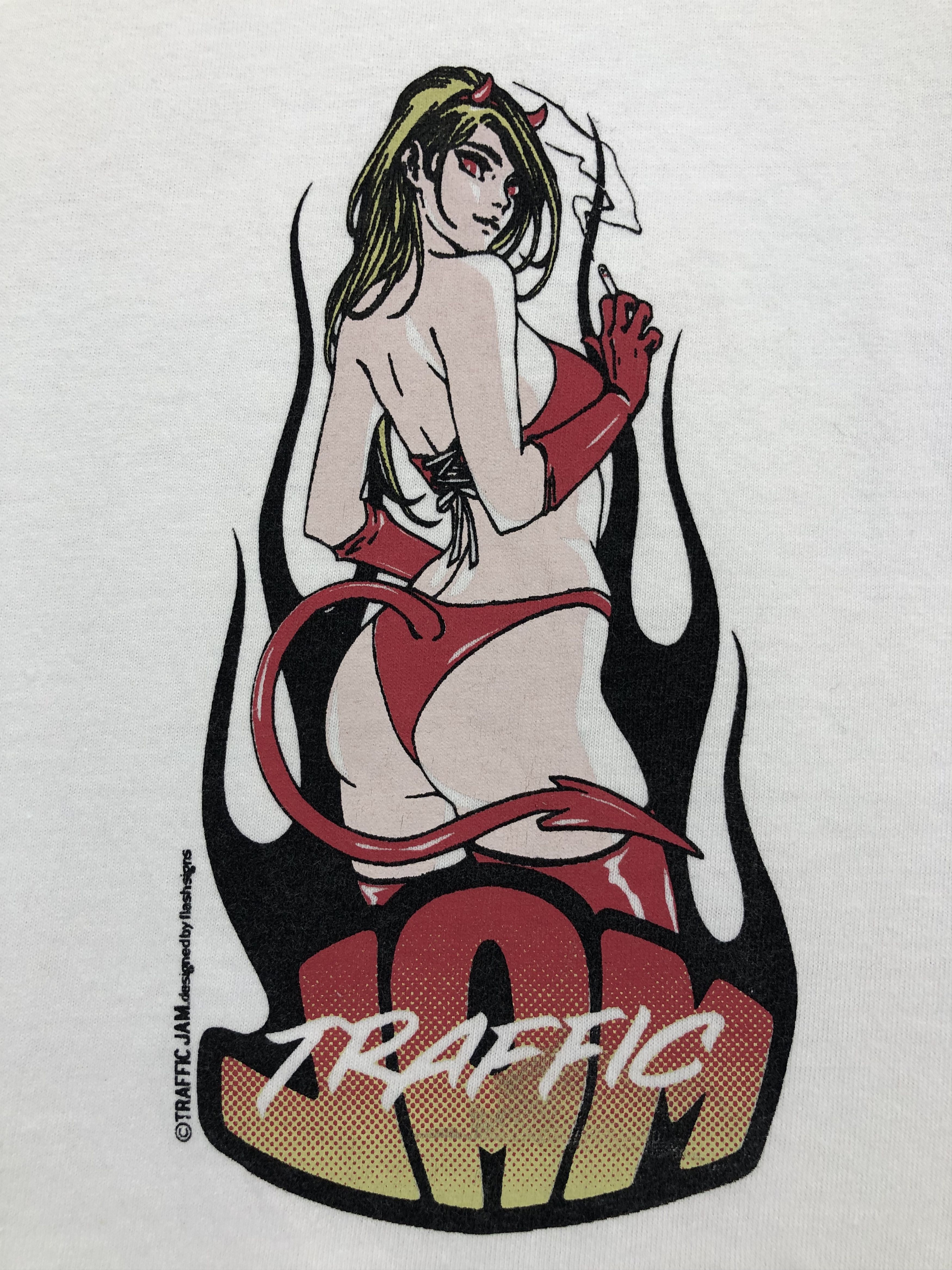 Hook-Ups Vintage Traffic Jam Hookups Designed By Flashsgins Tee Size US XL / EU 56 / 4 - 6 Thumbnail