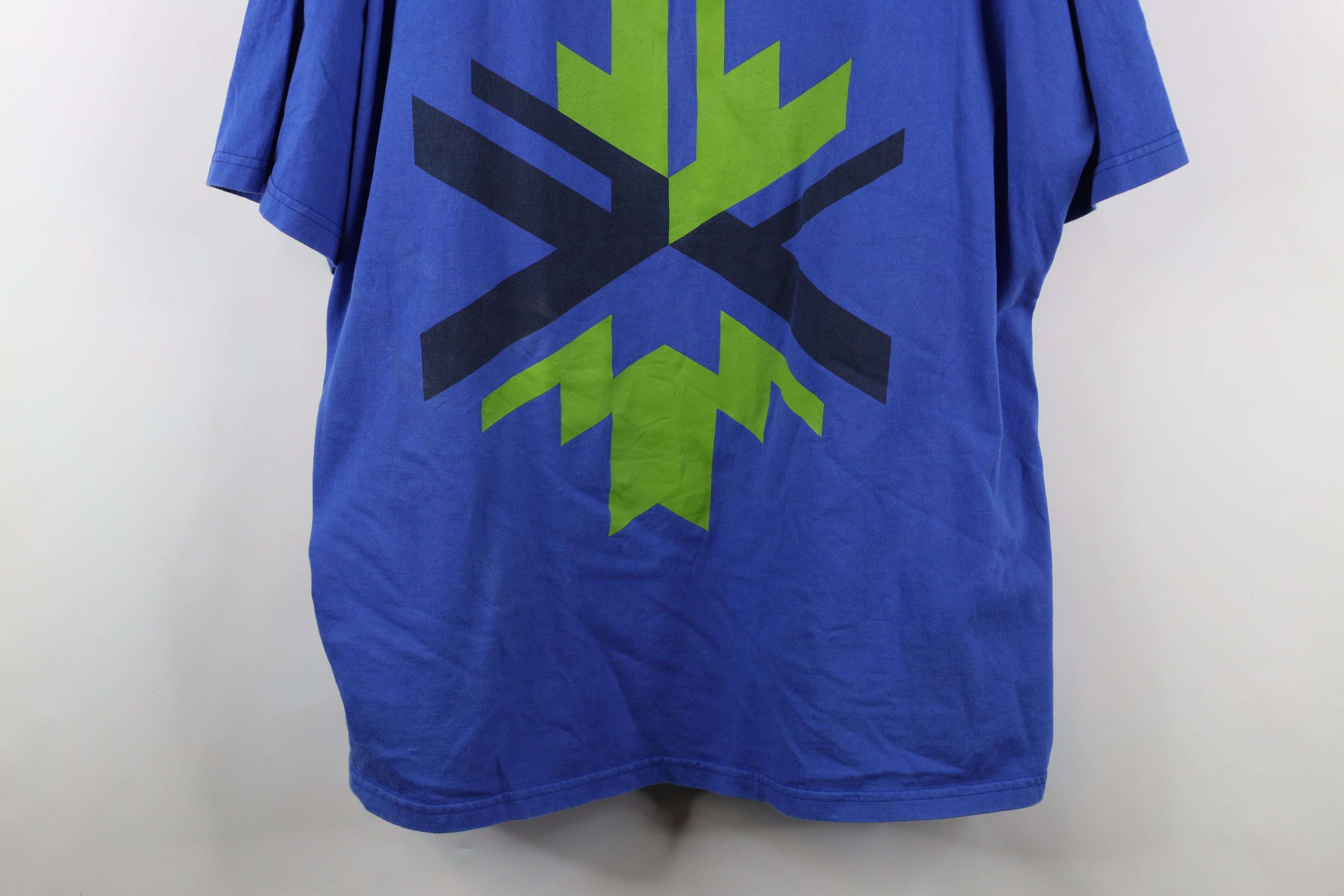 Vintage Vintage Y2K 2002 Winter Olympics Salt Lake City T-Shirt Blue Size US XXL / EU 58 / 5 - 3 Thumbnail