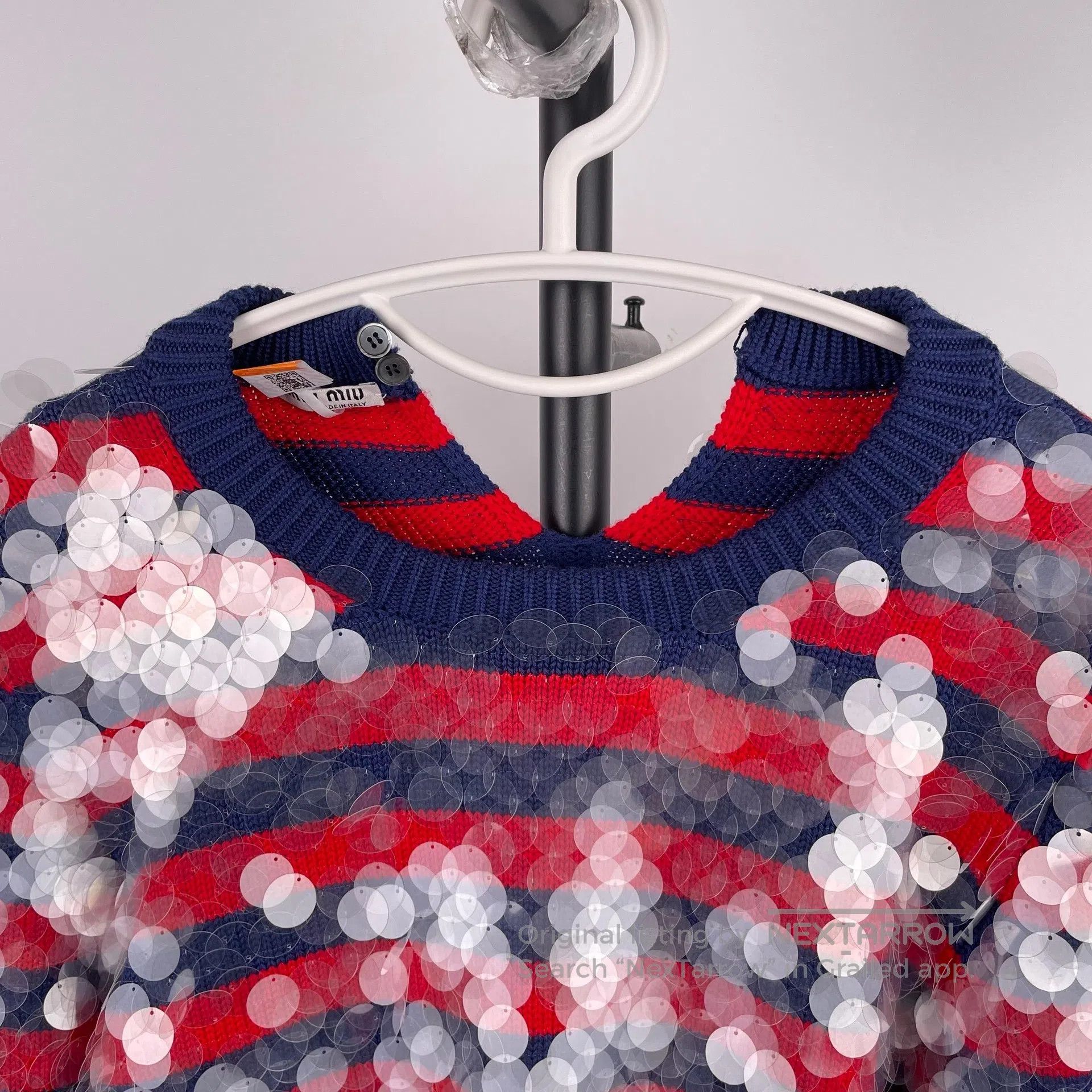 Miu Miu Miu Miu Red and blue mixed color full sequin heavy duty to Size XS / US 0-2 / IT 36-38 - 3 Thumbnail