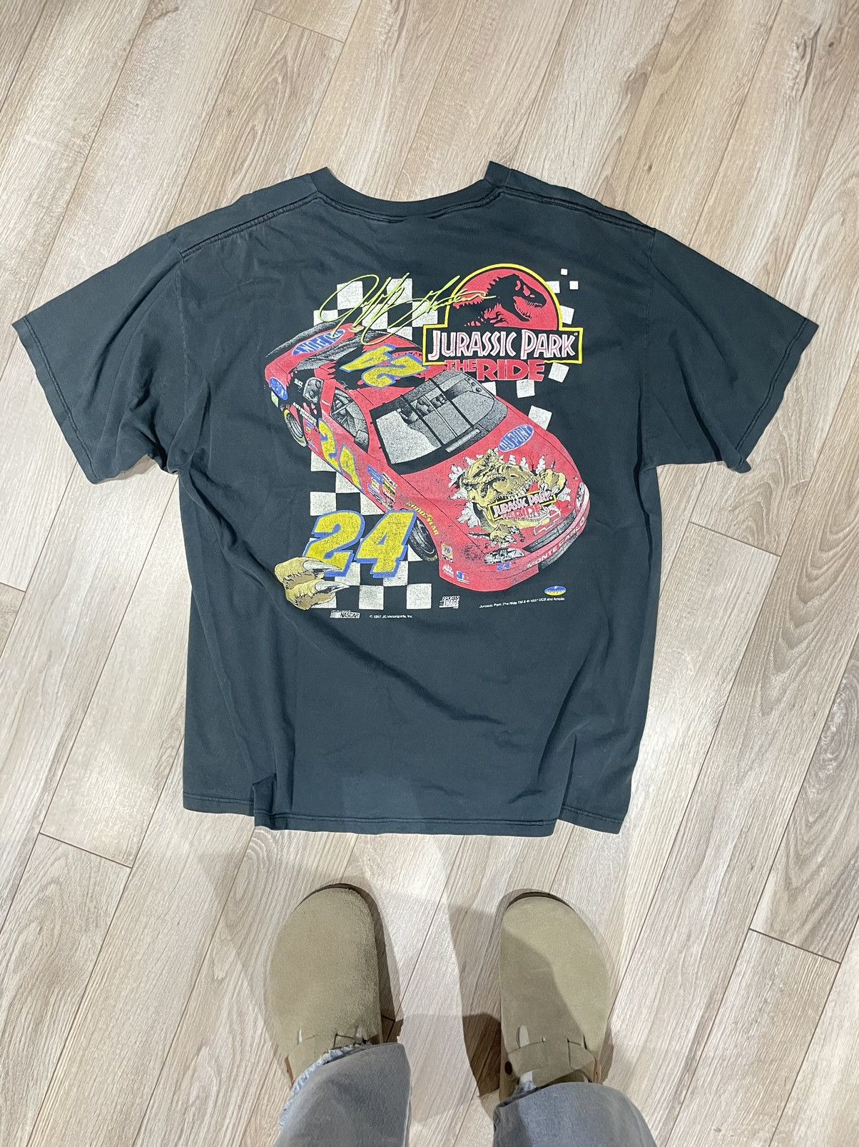 NASCAR × Vintage Vintage NASCAR Jurassic Park T-Shirt | Grailed