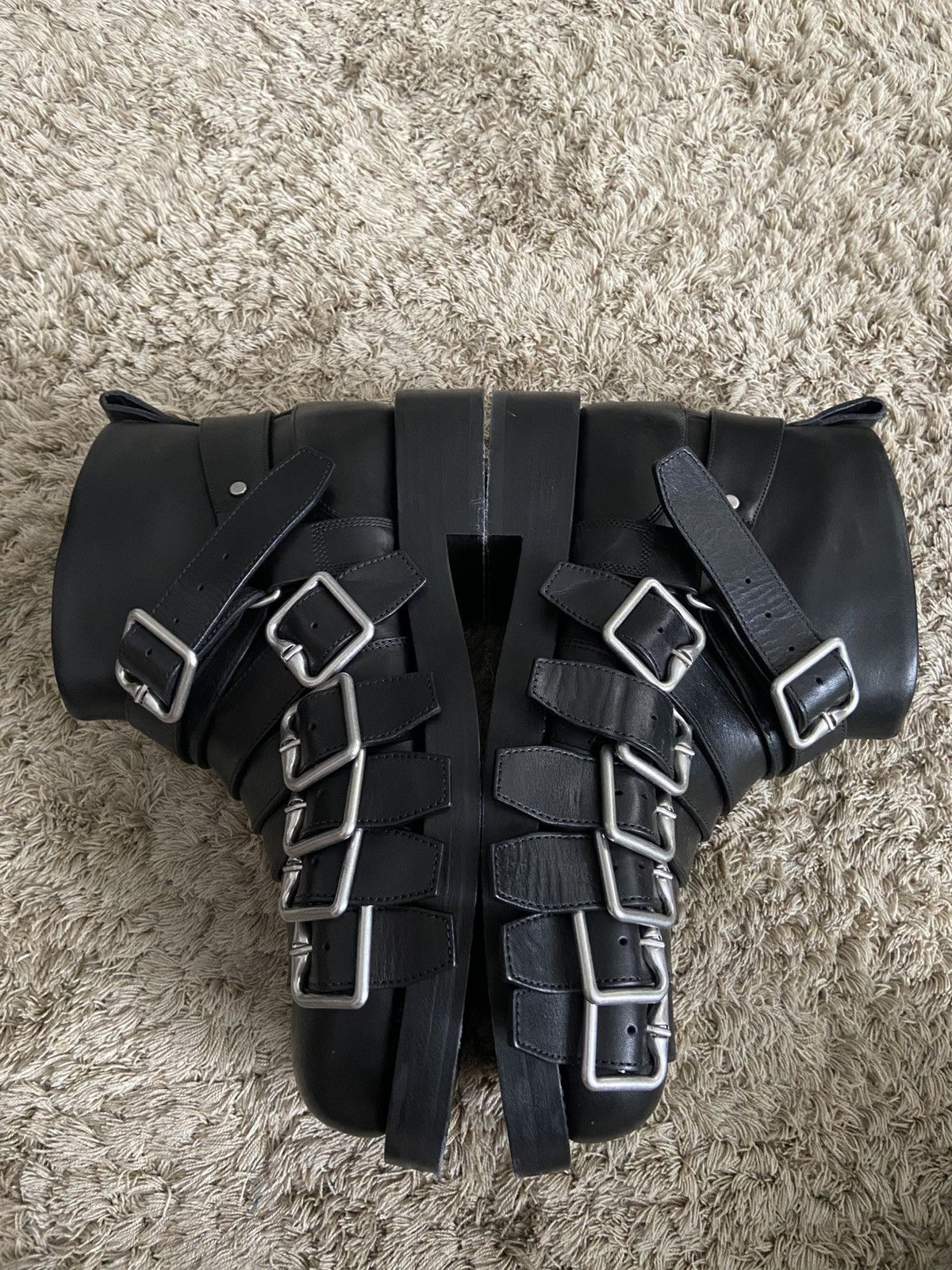 Burberry burberry biker strapped boots Size US 10 / EU 43 - 7 Thumbnail