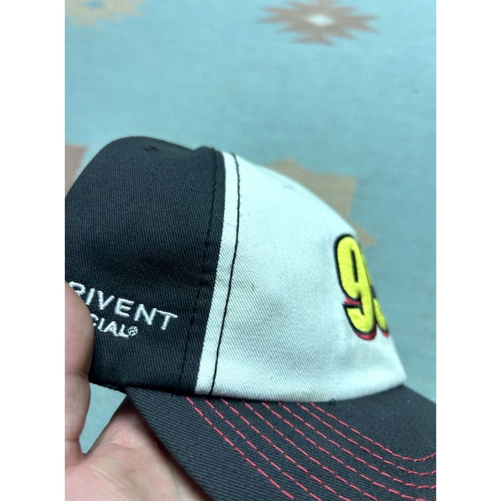 Alexander McQueen Leavine Family Racing strapback hat cap 95 McDowell Lightning McQueen men's adjustable multicolor cap Size ONE SIZE - 3 Thumbnail