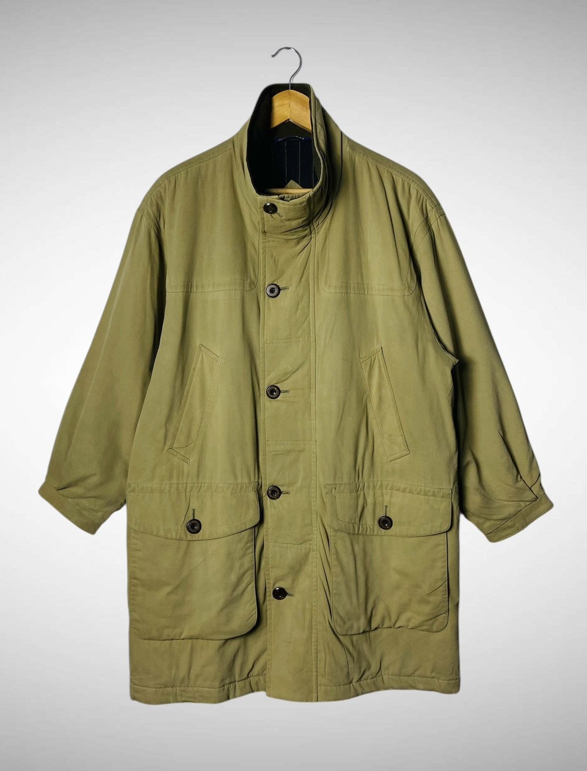 Burberry Vintage Burberry Distressed Jacket Size US L / EU 52-54 / 3 - 2 Thumbnail