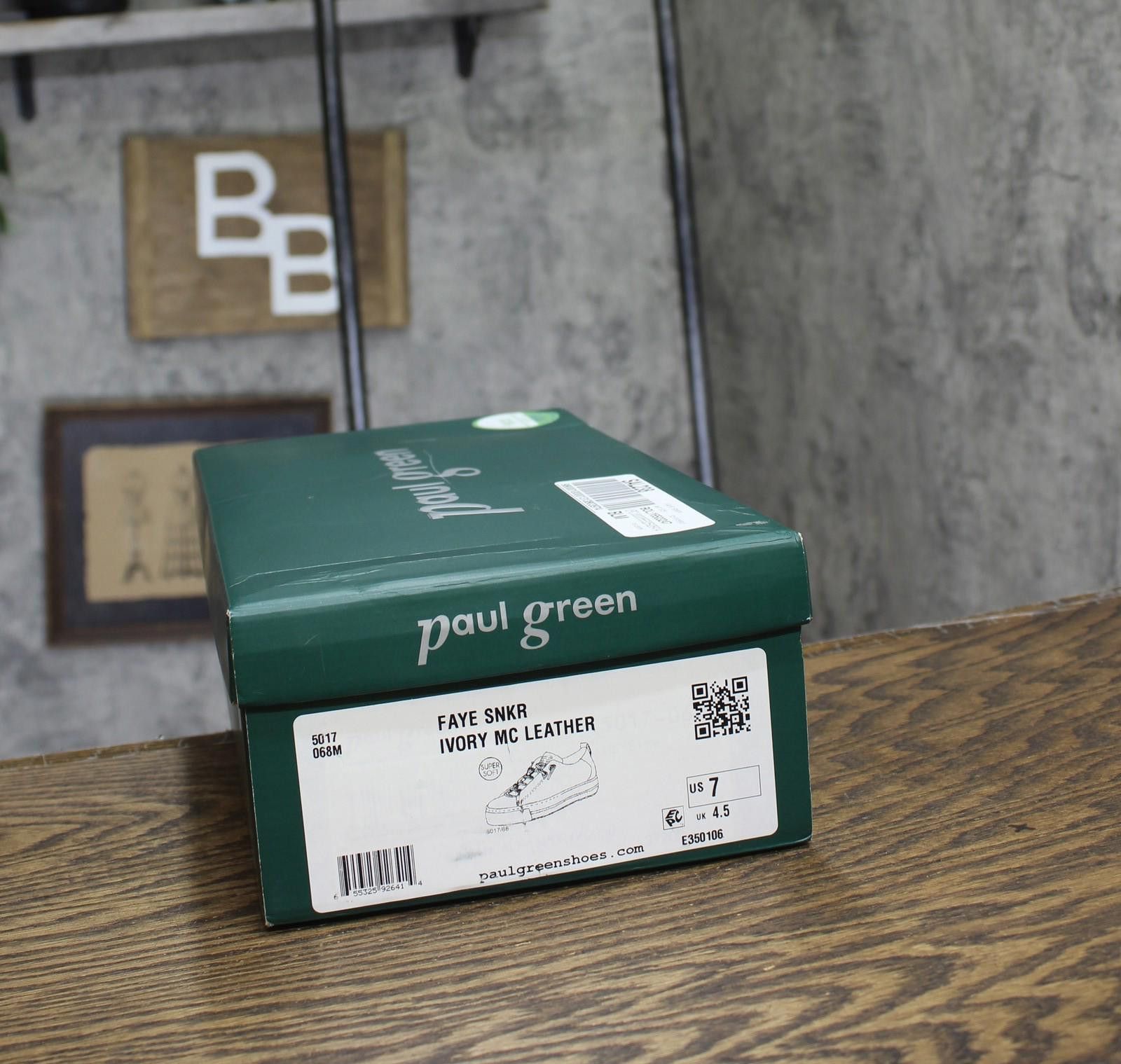 Other Paul Green Faye Sneakers Low Top 5017 Ivory Off White 7m Size US 7 / IT 37 - 6 Thumbnail