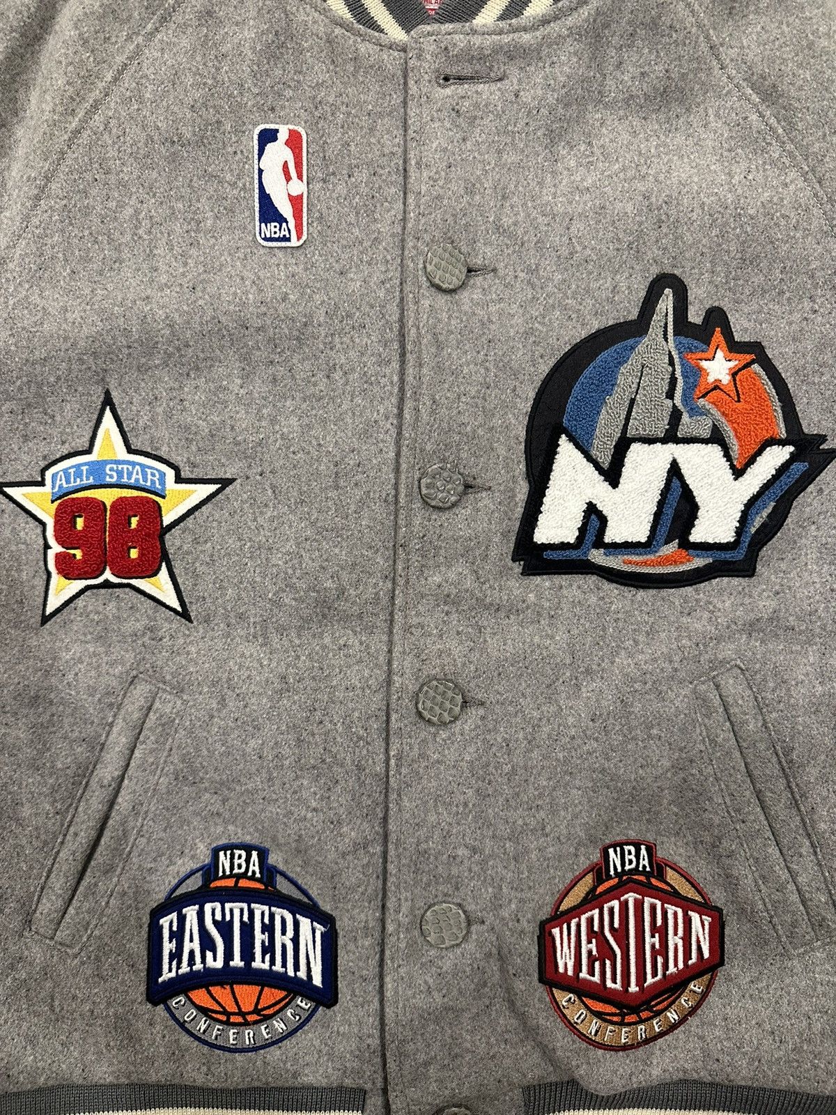 Just Don Just Don x Mitchell & Ness 1998 NBA All Star Varsity Jacket Size US L / EU 52-54 / 3 - 10 Thumbnail