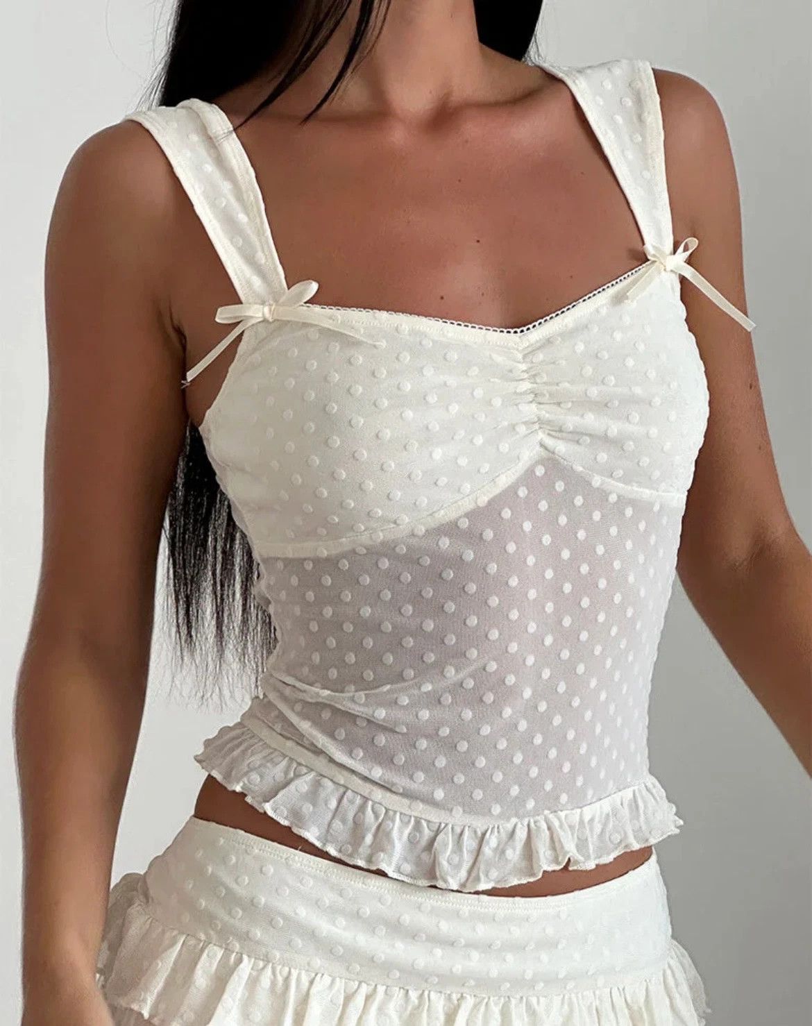 Other Woman blouse top in ivory bartila brand new top XS Size XS / US 0-2 / IT 36-38 - 2 Thumbnail