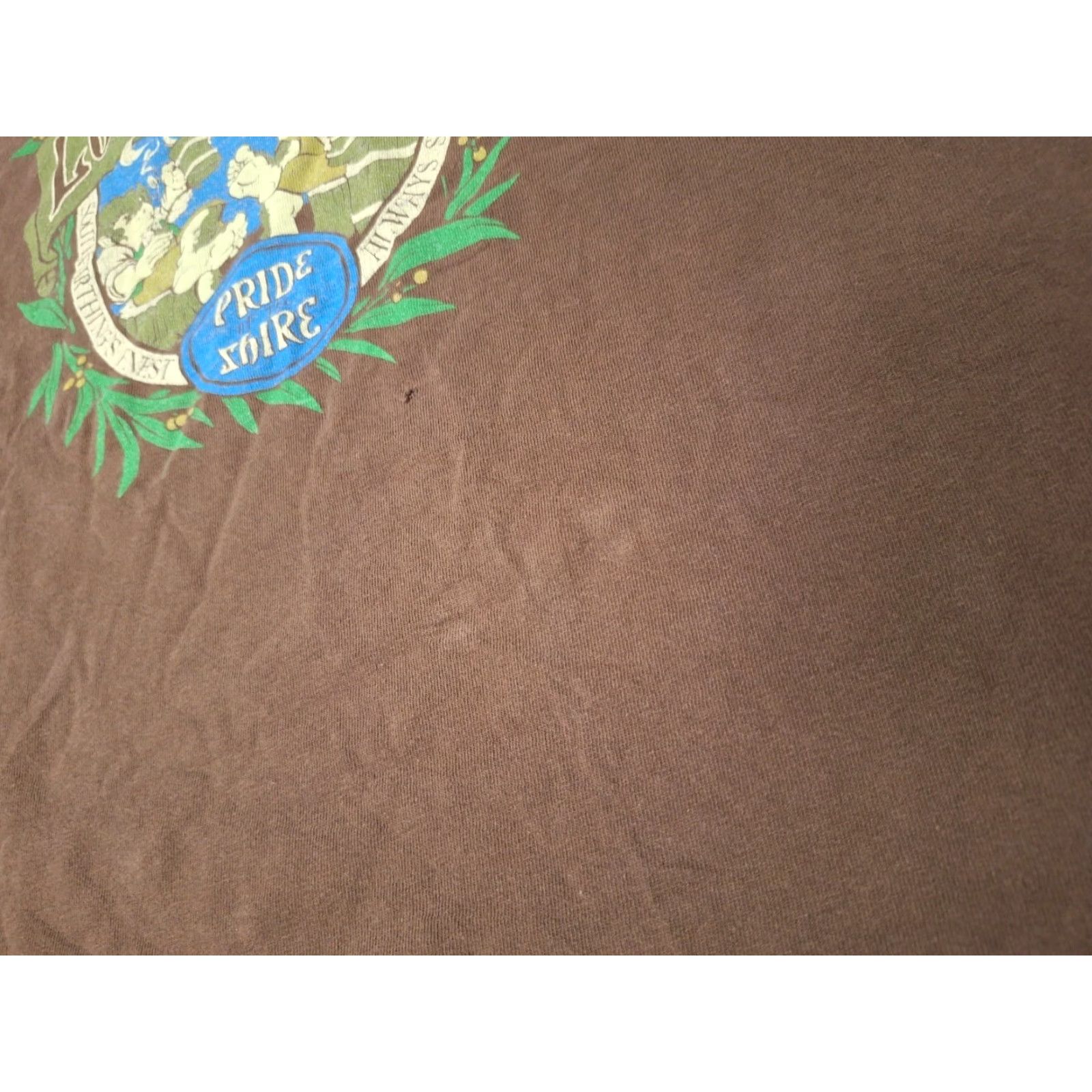 Etro Jinx Hobbit Pride Shire Long Bottom Leaf Beer Retro Shirt M Mens Brown Short Sleeve T-Shirt Size US M / EU 48-50 / 2 - 3 Thumbnail