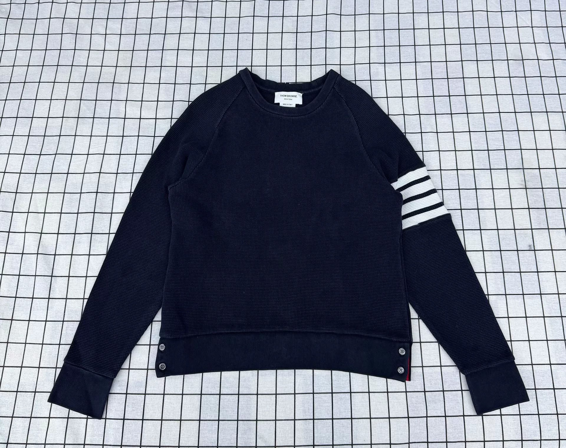 Thom Browne Thom Browne Striped Brown Hoodie m Men Size US M / EU 48-50 / 2 - 1 Thumbnail