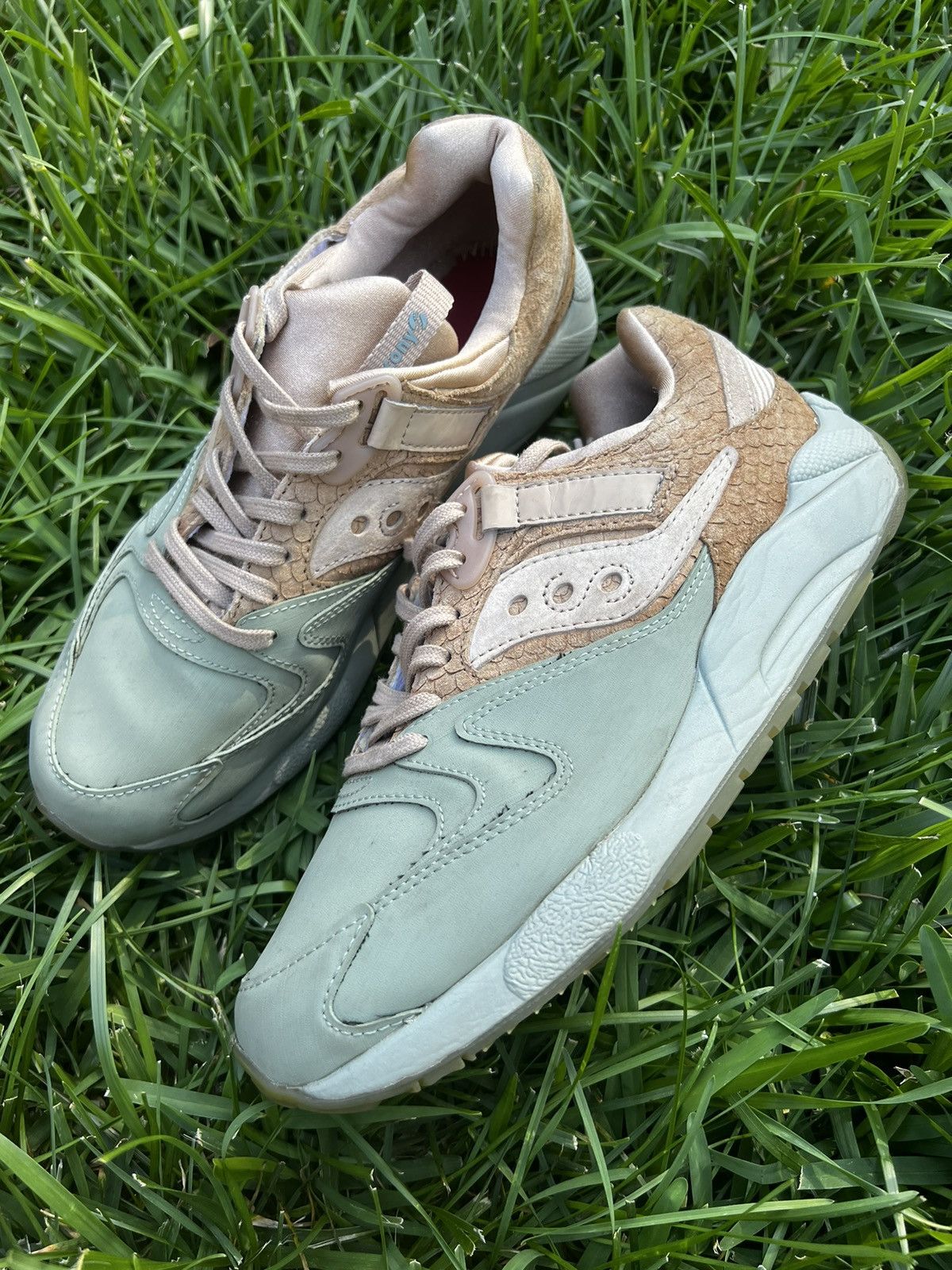 Saucony CLEAN Saucony size 8.5 Mens Grid 9000 HT Sherbert Mens Shoes Size US 8.5 / EU 41-42 - 1 Thumbnail