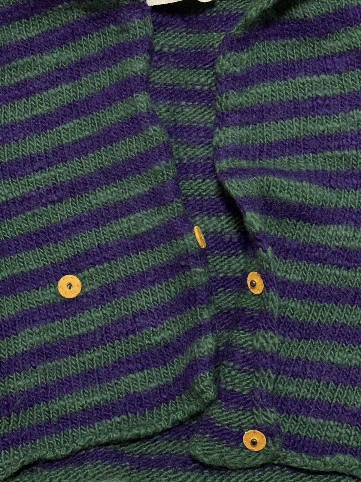 Marni MARNI Fall Winter 2018 Striped Knit Cardigan Size M / US 6-8 / IT 42-44 - 4 Thumbnail