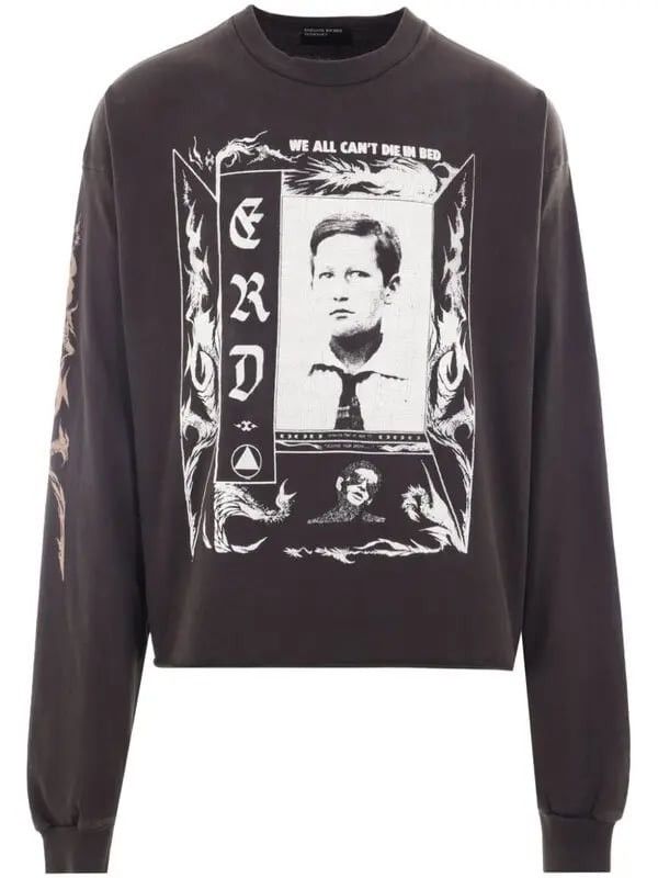 Enfants Riches Deprimes Die in bed long sleeve tee Size US M / EU 48-50 / 2 - 1 Thumbnail