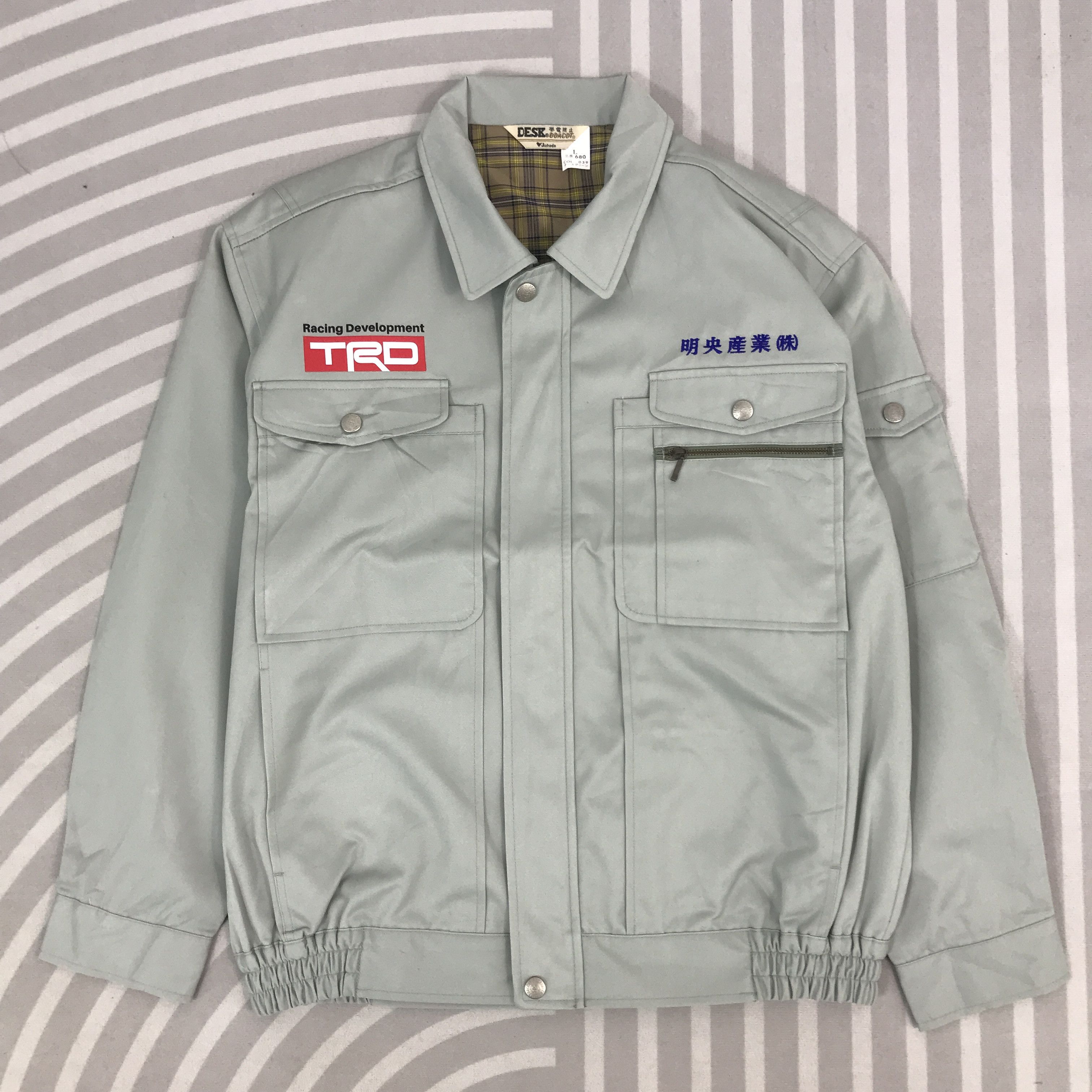 Japanese Brand × Vintage Vintage Toyota x TRD Racing motorsport japan Jacket Size US L / EU 52-54 / 3 - 1 Thumbnail