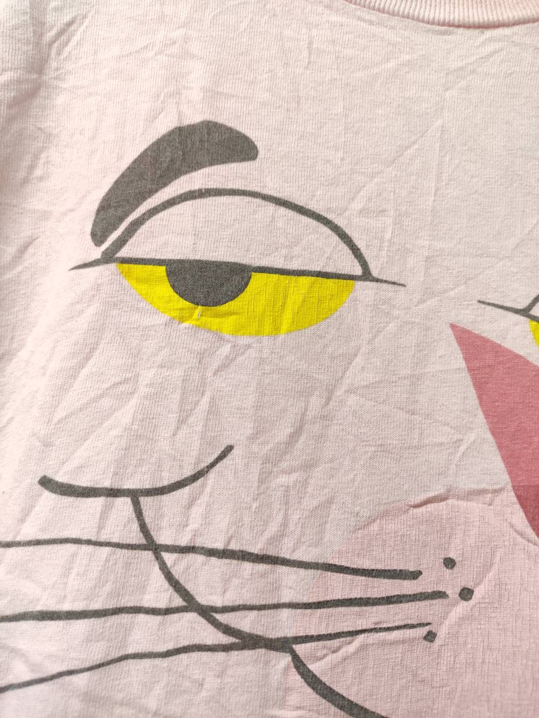 Cartoon Network Vtg 00's Pink Panther Big Face Tennessee River T-Shirt Size US M / EU 48-50 / 2 - 3 Thumbnail