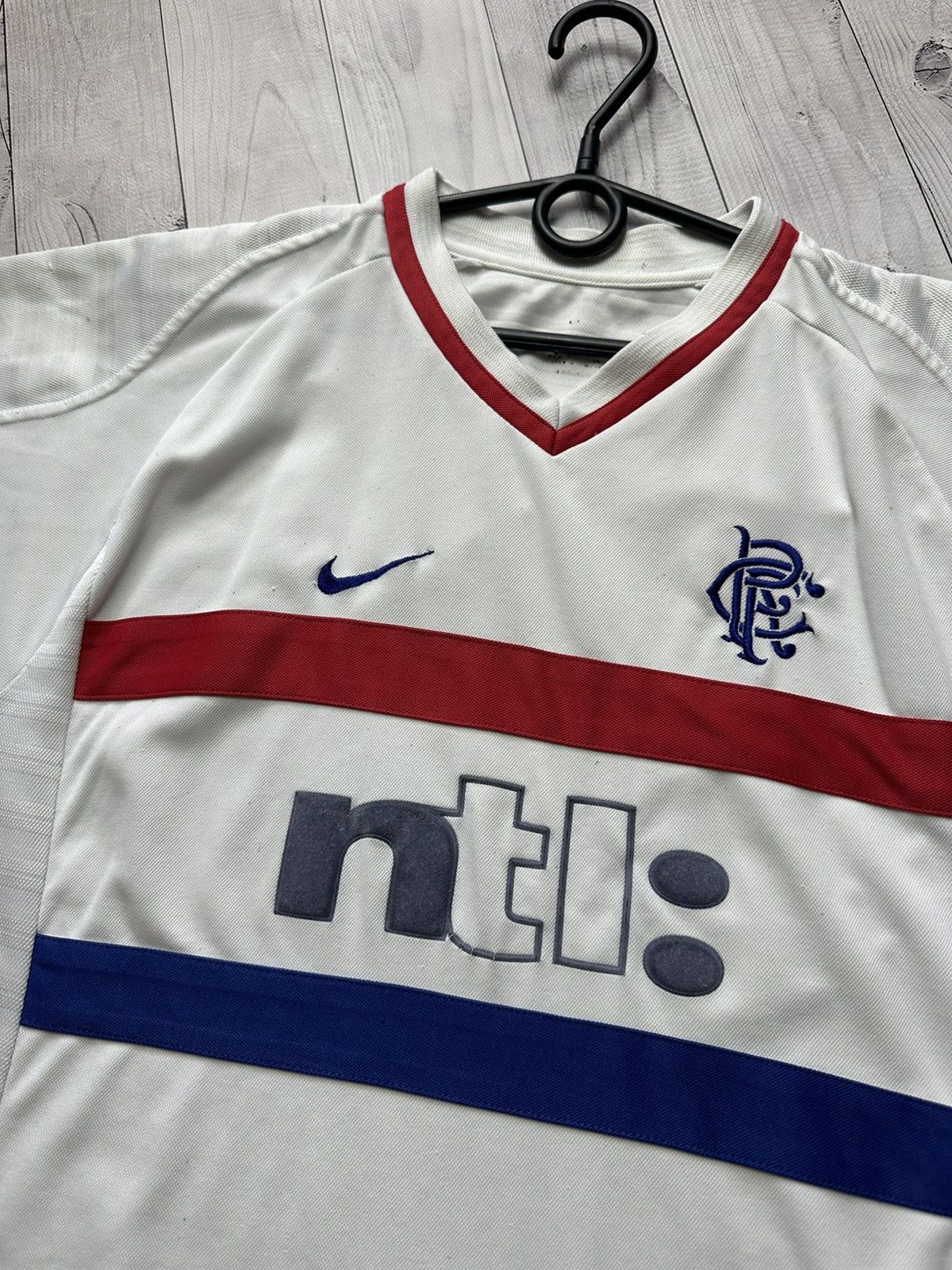 Nike × Vintage Vintage Nike soccer jersey Rangers size Xs Size US XS / EU 42 / 0 - 4 Thumbnail