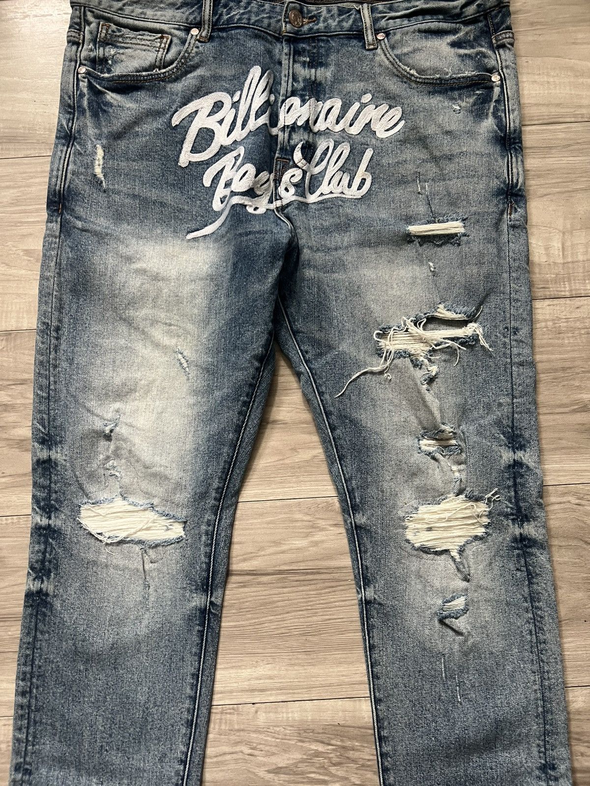 Billionaire Boys Club Billionaire Boys Club Script Jean size 38 mens Size US 38 / EU 54 - 4 Thumbnail