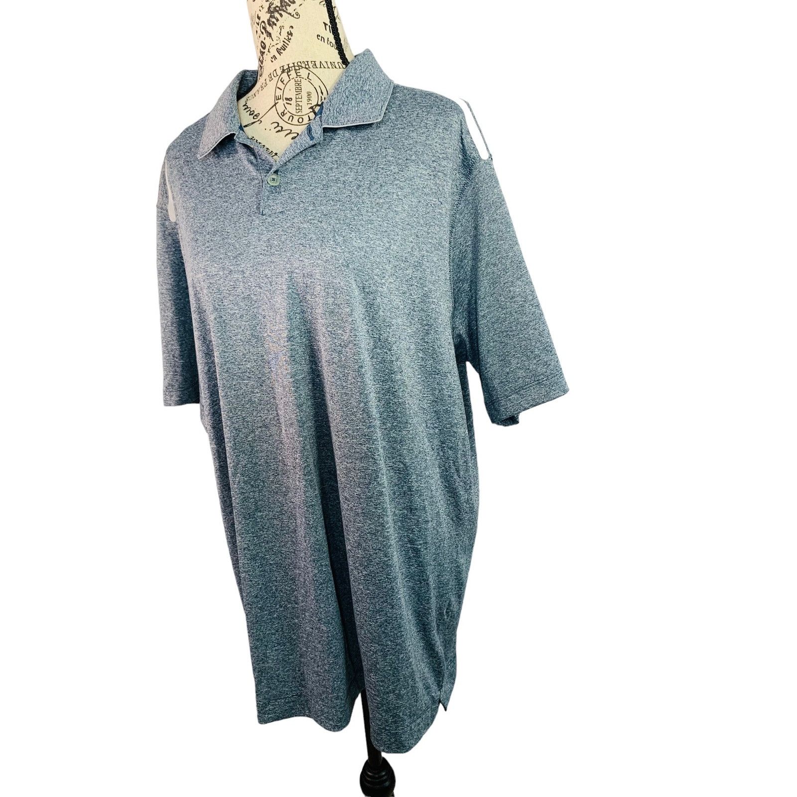 Nike Nike Golf Men's Polo Tour Performance DRI-FIT 100% Polyester Size US L / EU 52-54 / 3 - 3 Thumbnail