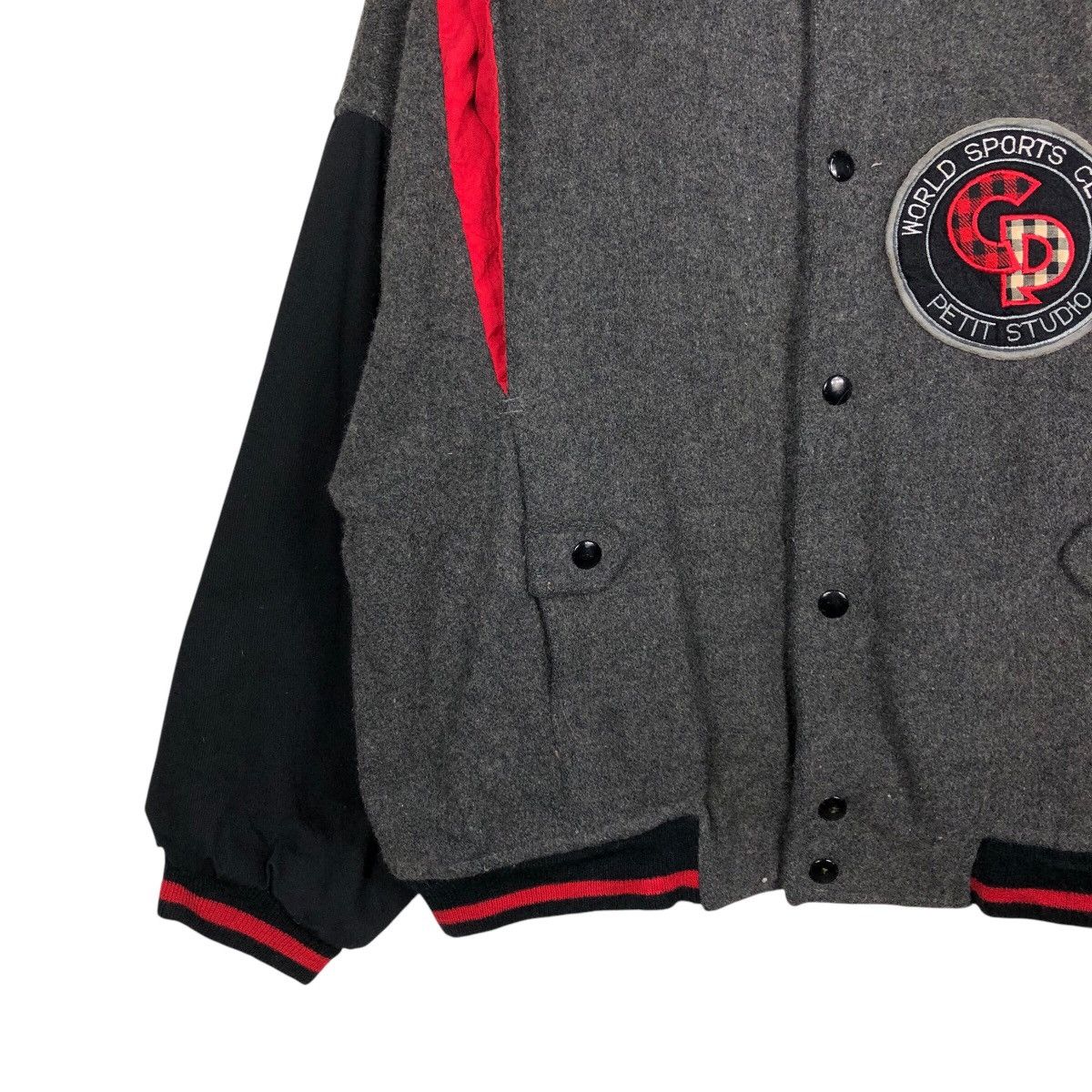 Japanese Brand 📌Vintage Bomber Jacket World Sports Club Big Logo Size US M / EU 48-50 / 2 - 5 Thumbnail