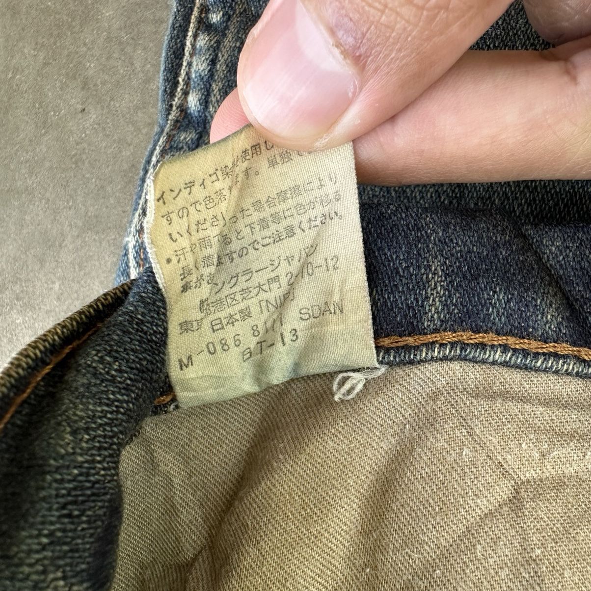 Japanese Brand Vintage Wrangler Rusty USA Distressed Denim Jean Pant W32 Size US 32 / EU 48 - 7 Thumbnail
