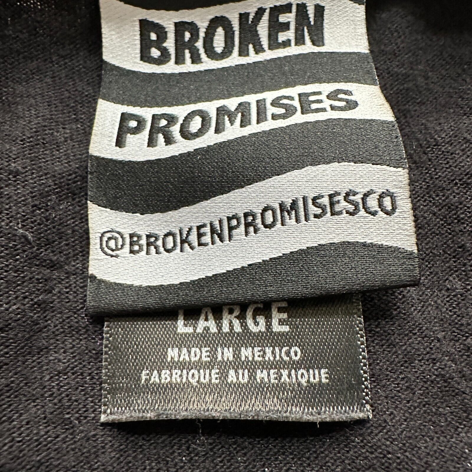 Broken Promises Co. Broken Promises Demon Takes One T-Shirt Mens Large Black Y2K Size US L / EU 52-54 / 3 - 5 Thumbnail