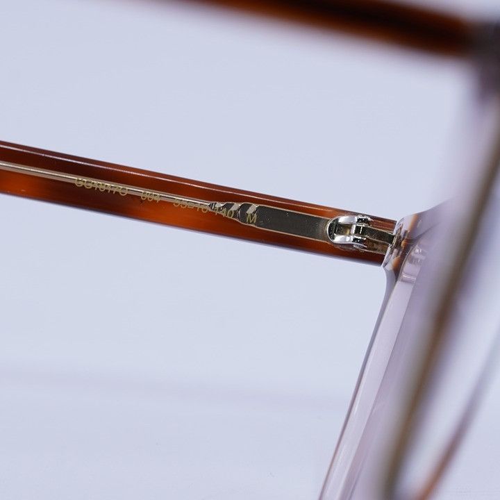 Gucci Gucci GG1817O 004 Eyeglasses Medium Havana/Light Mauve 55mm Size ONE SIZE - 7 Thumbnail