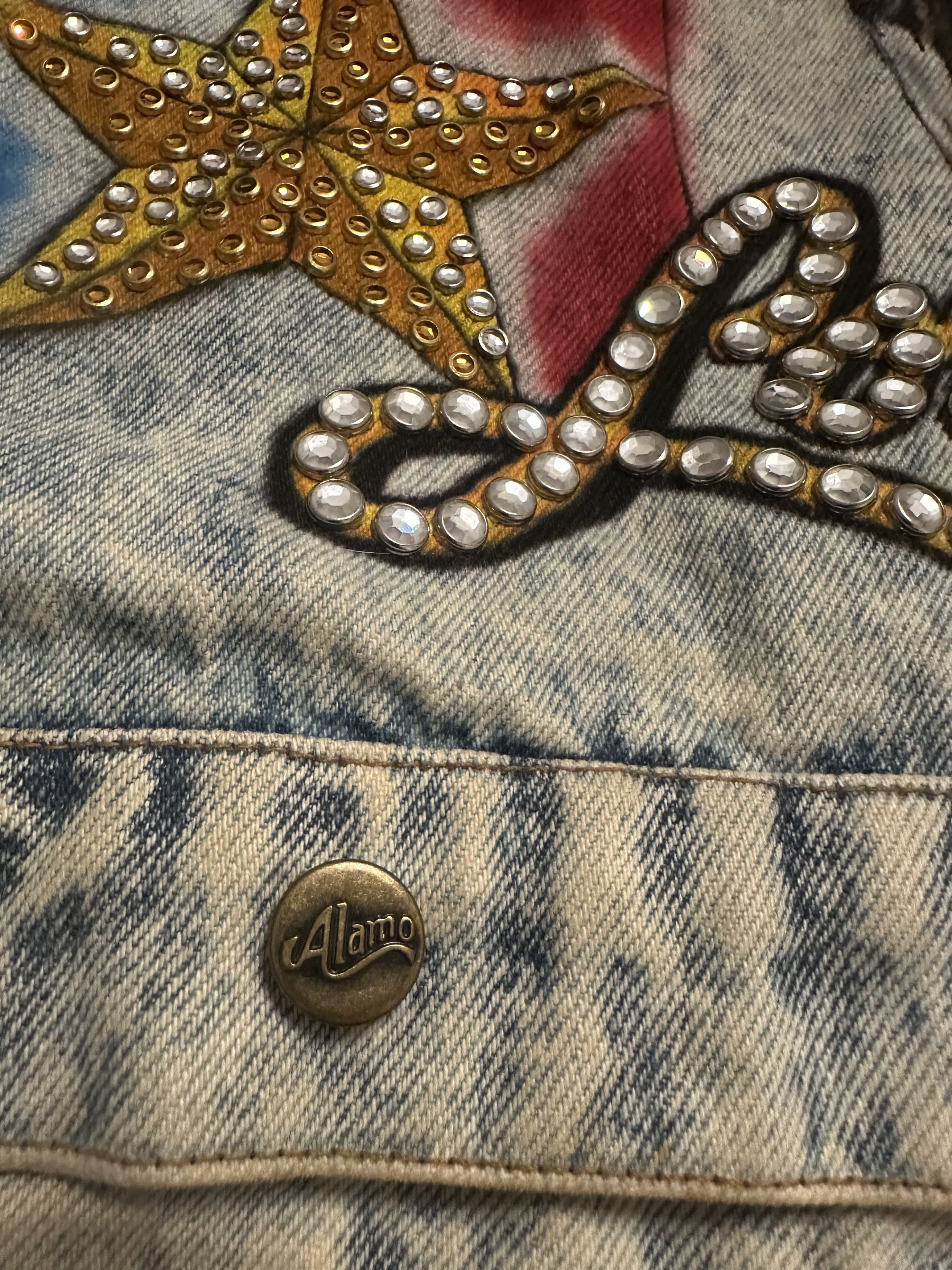 Other 1987 Tony Alamo of Nashville Texas Denim Jacket – Size L Size US L / EU 52-54 / 3 - 6 Thumbnail