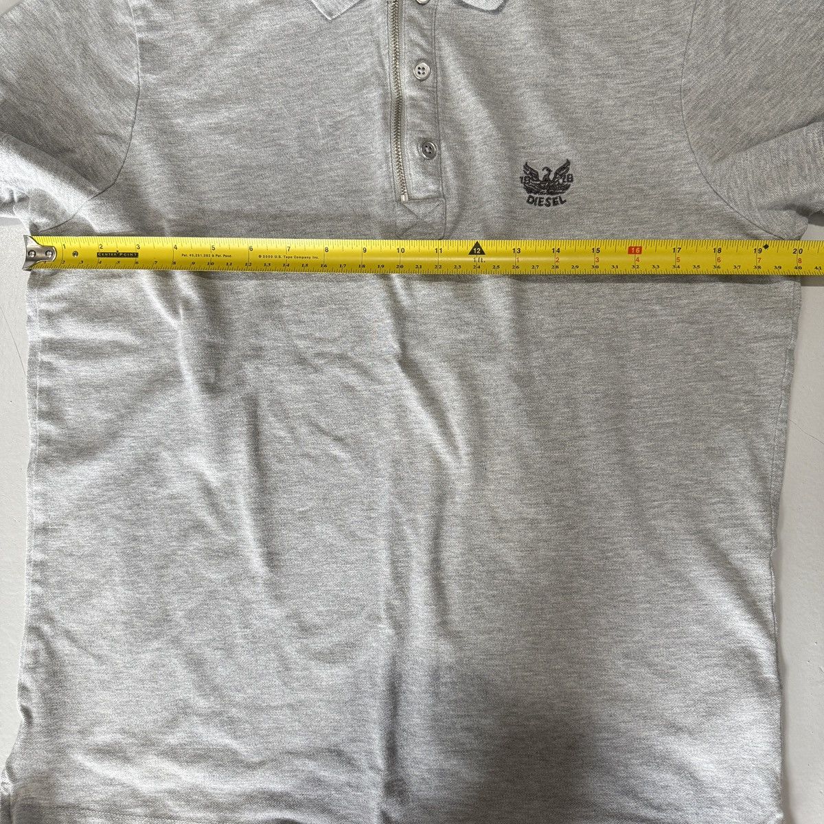 Diesel Diesel Zip Up Polo Shirt Size US M / EU 48-50 / 2 - 6 Thumbnail
