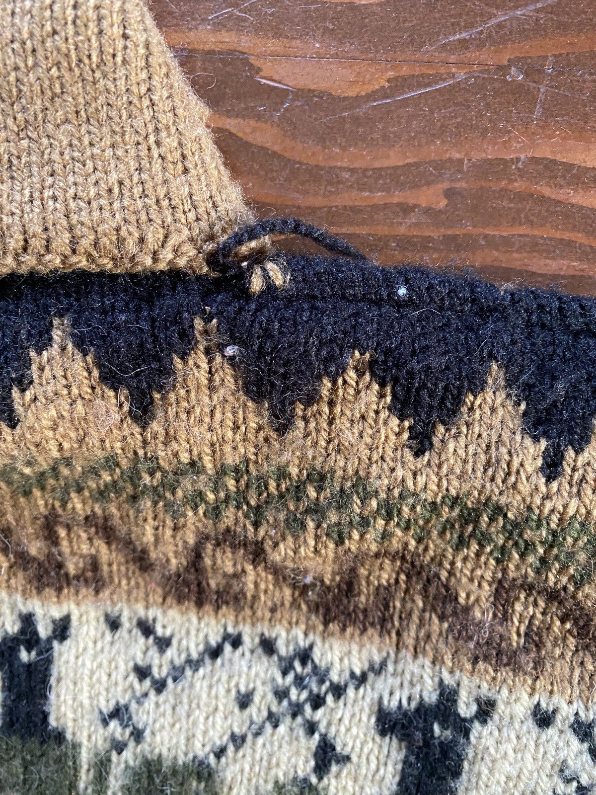 Vintage Vintage 80’s Artesania Los Andes Alpaca Wool 1/4 Zip Sweater Size US XL / EU 56 / 4 - 14 Thumbnail