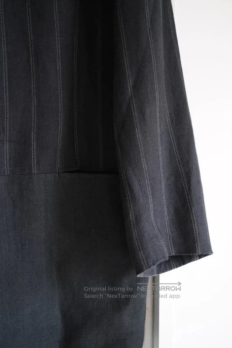 Yohji Yamamoto Yohji Yamamoto 94ss Stripe Linen Blazer. Size US S / EU 44-46 / 1 - 4 Thumbnail