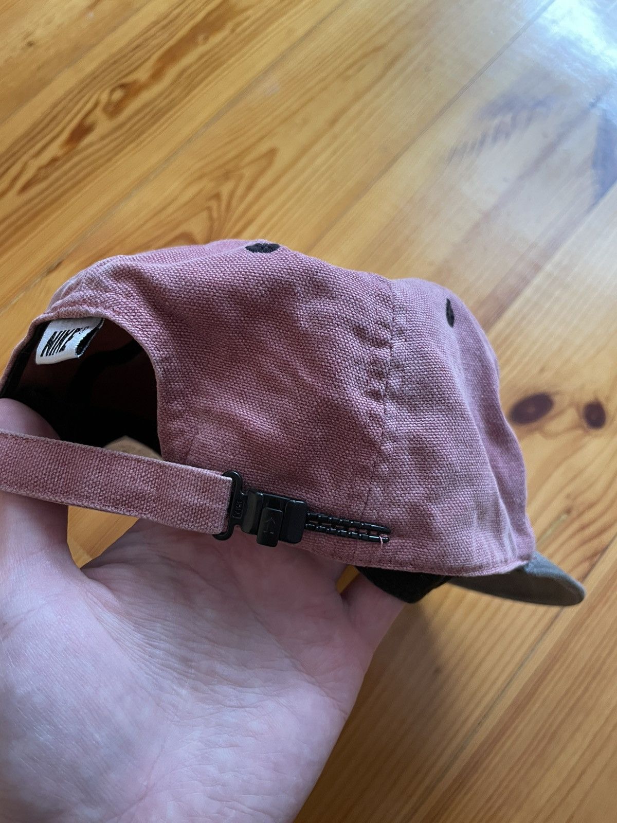 Nike Vintage 90s Nike Logo Faded Y2K Cap Hat Size ONE SIZE - 7 Thumbnail