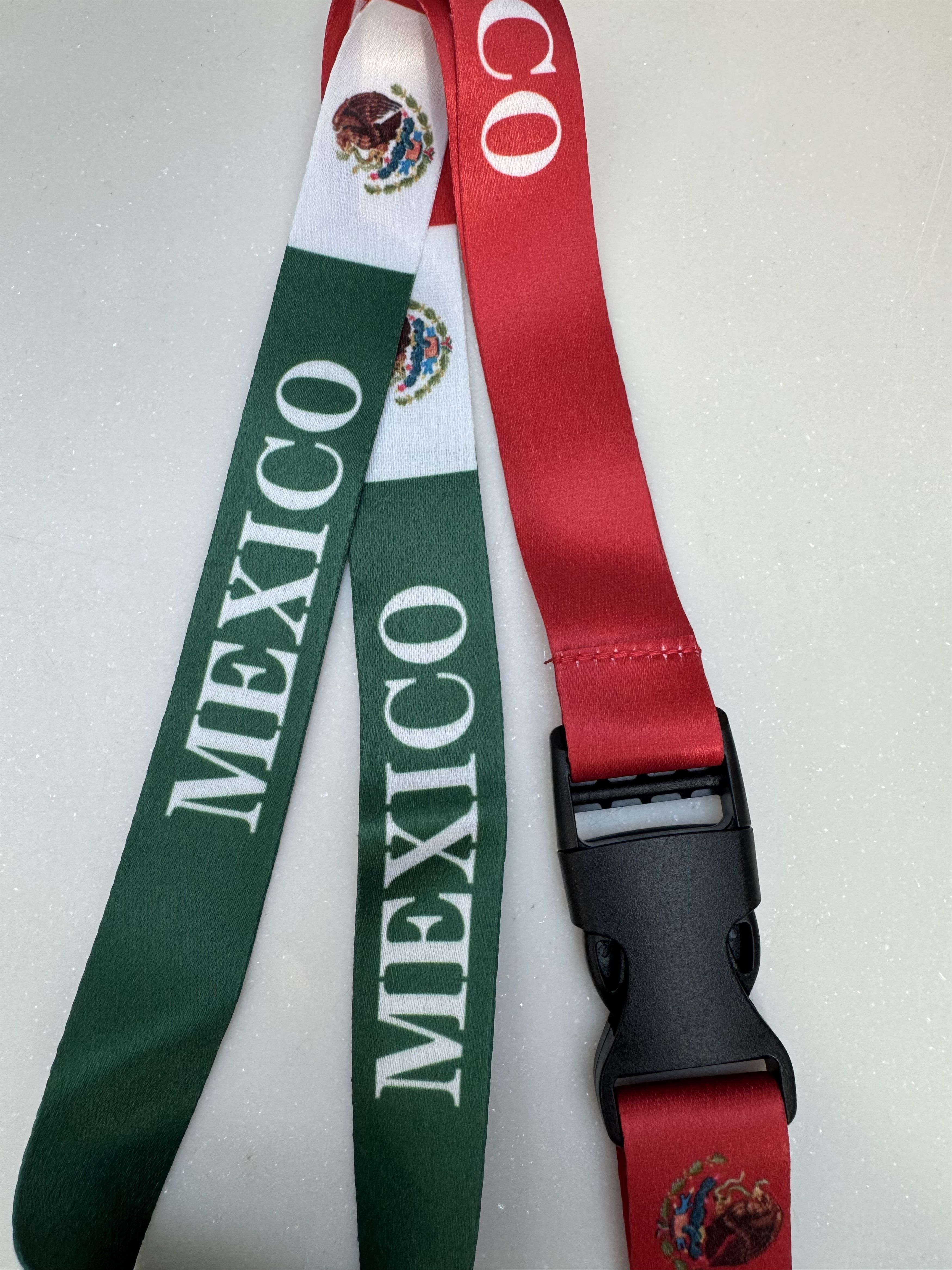 Other Mexico Lanyard Keychain ID TAG school work Brand new Size ONE SIZE - 3 Thumbnail