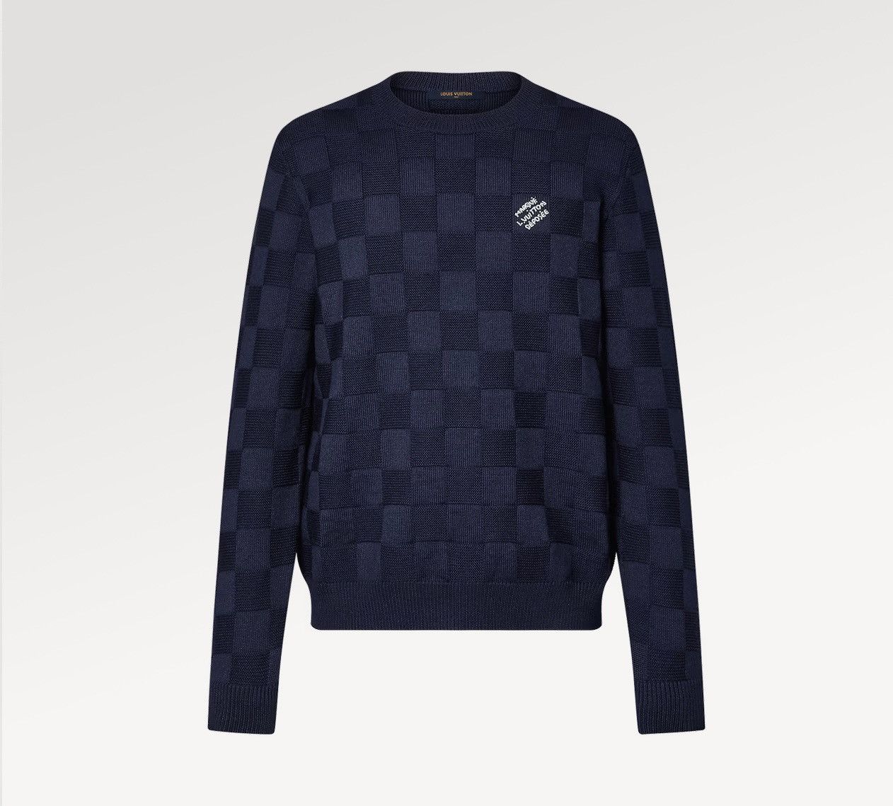 Louis vuitton jumper grey sales