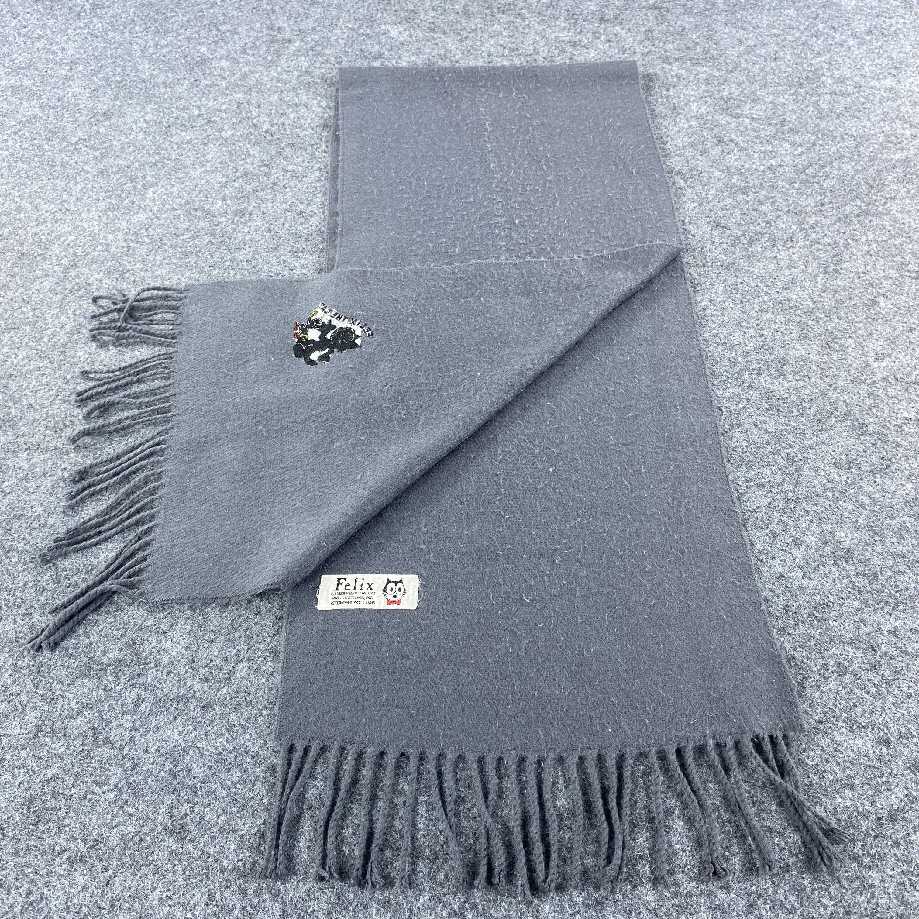 Other × Vintage Felix The Cat Scarf # Muffler # Neckwear # D444 Size ONE SIZE - 6 Thumbnail