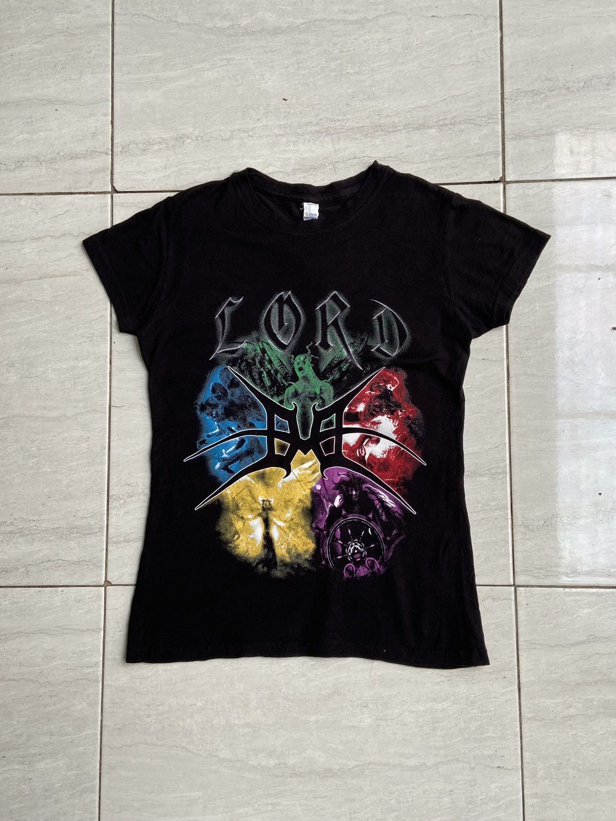 Designer × Japanese Brand × Tultex TULTEX LORD Black T-Shirt Size US XS / EU 42 / 0 - 7 Thumbnail
