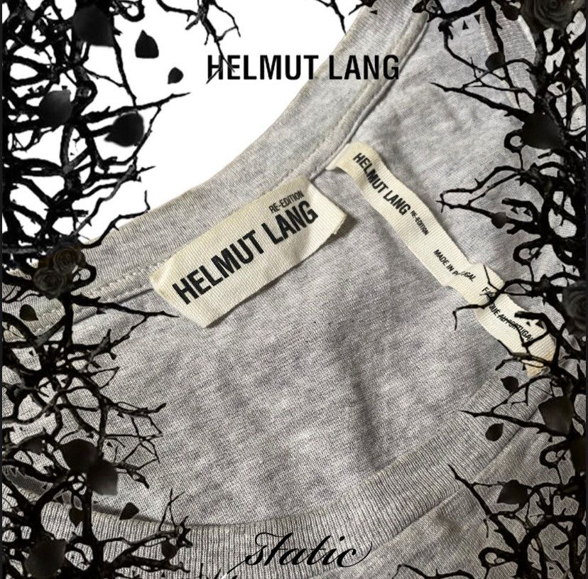 Helmut Lang Helmut Lang Re-Edition Red Stripe T-Shirt. Size US L / EU 52-54 / 3 - 3 Thumbnail