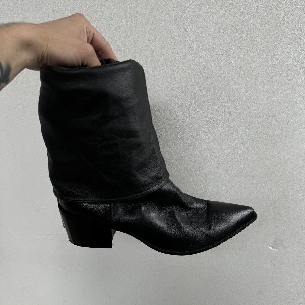 Other Paolifirenge Vero Gomma Italian Leather Cowboy Boots Size US 11 / IT 41 - 9 Thumbnail