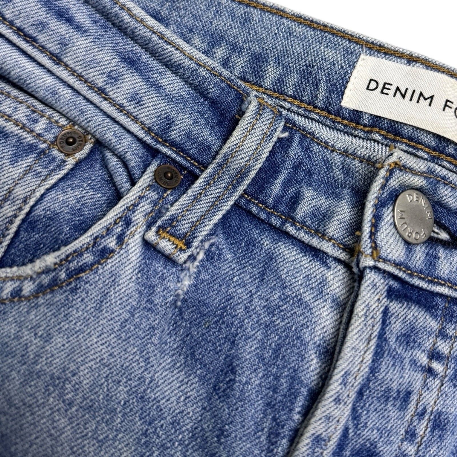 Aritzia ARITZIA Denim Forum ARLO High Rise Straight Denim Jeans 8 Size 30" / US 8 / IT 44 - 7 Thumbnail
