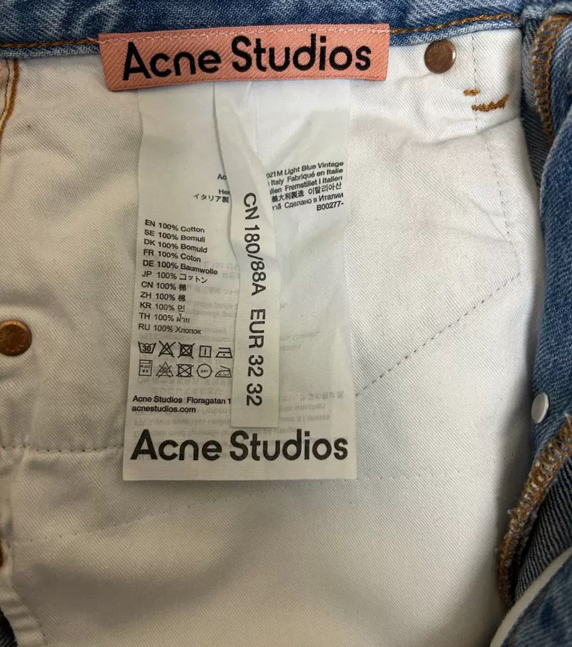 Acne Studios Acne studios 2021m jeans Size US 32 / EU 48 - 5 Thumbnail