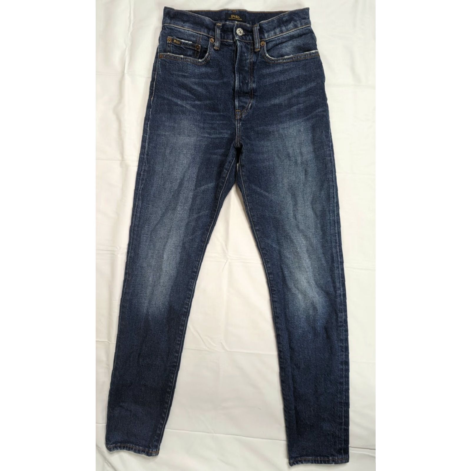 Polo Ralph Lauren VINTAGE Polo Ralph Lauren Callen High Rise Slim Jeans Women's Size 26 Button Fly M6J Size 26" / US 2 / IT 38 - 6 Thumbnail