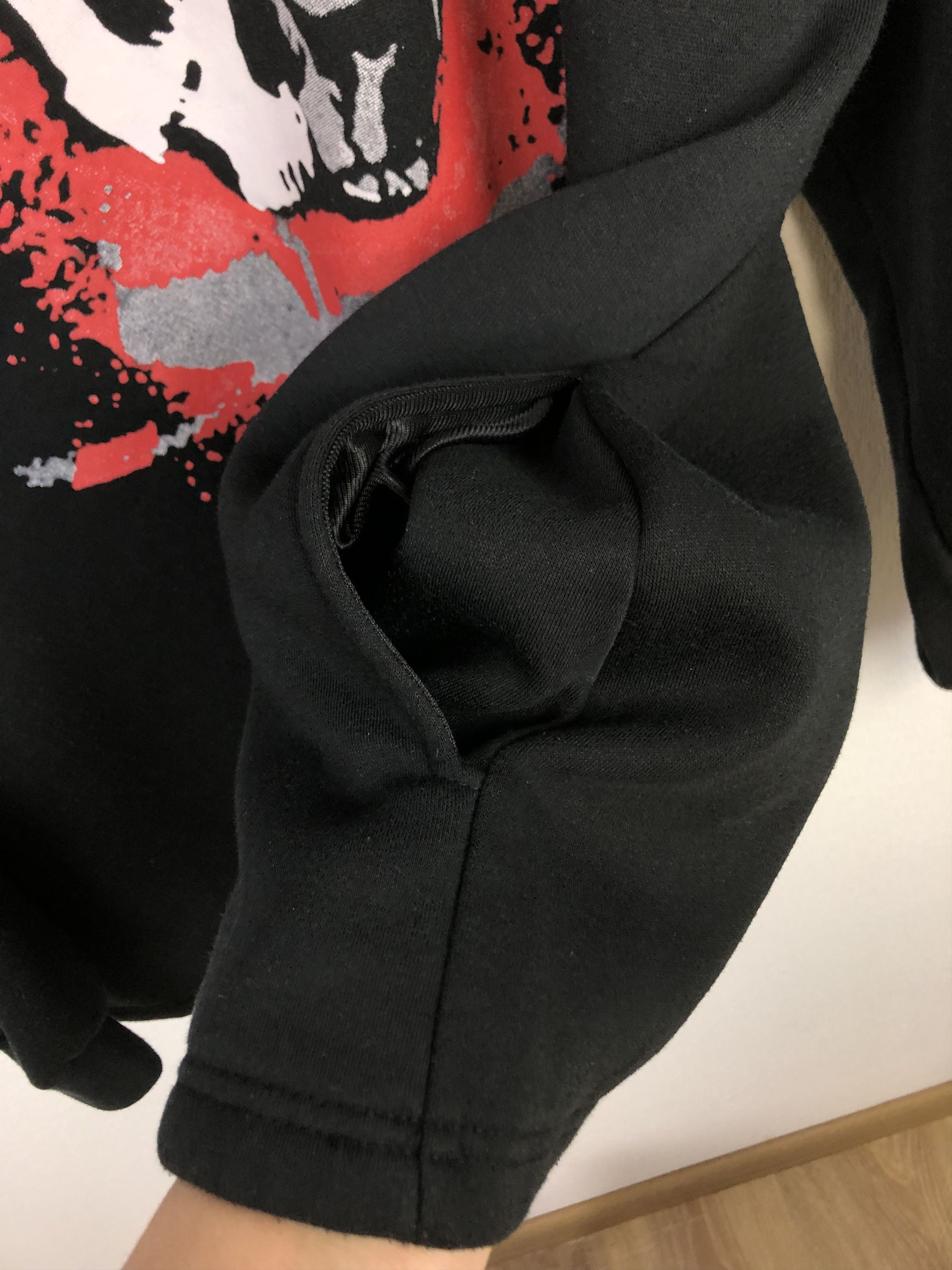 Band Tees Vintage Rammstein Band Hoodie Mens Black Over Print Jacket Size US XXL / EU 58 / 5 - 4 Thumbnail