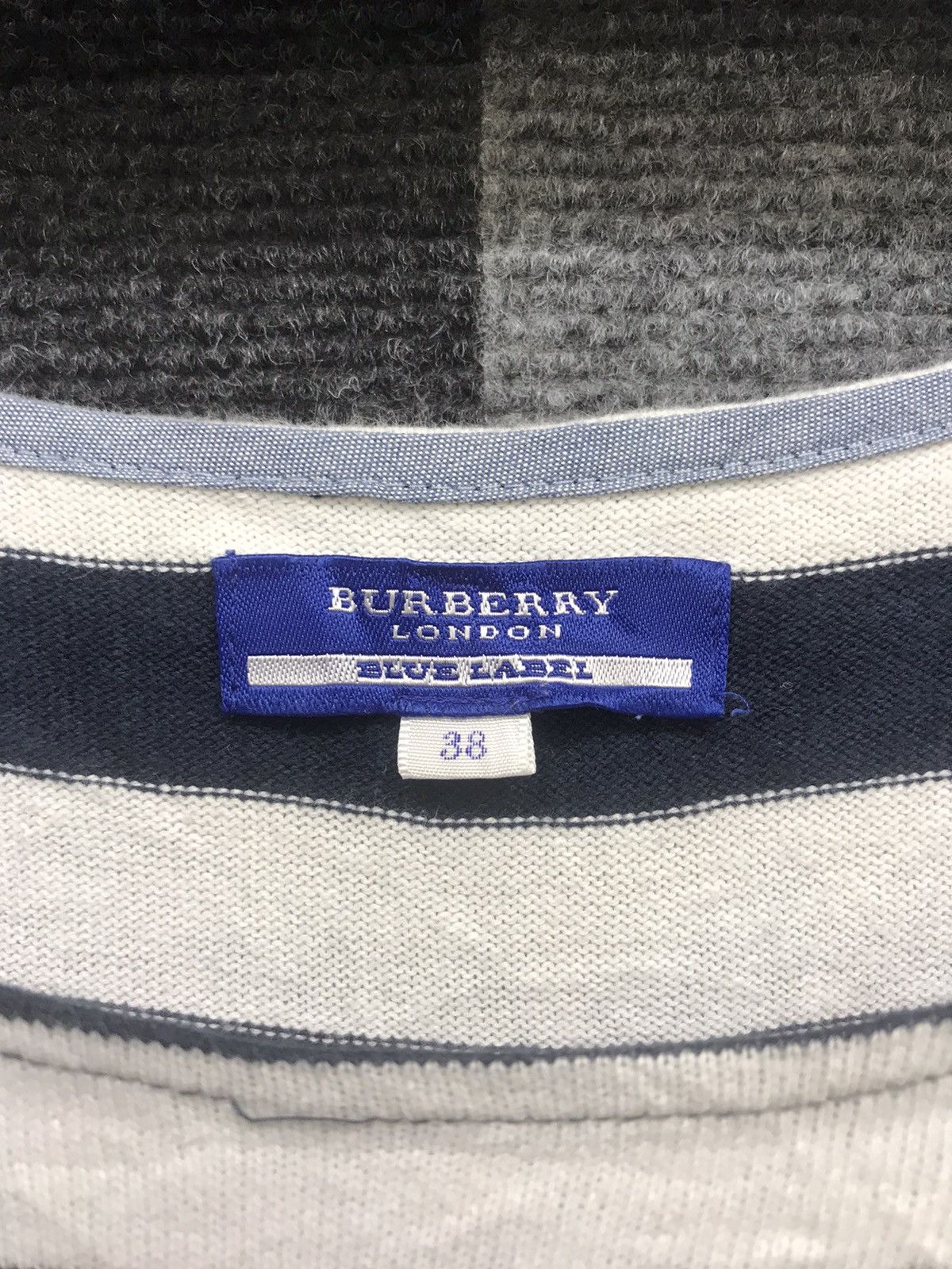 Burberry BURBERRRY BLUE LABEL Stripe Blouse Size XS / US 0-2 / IT 36-38 - 5 Thumbnail
