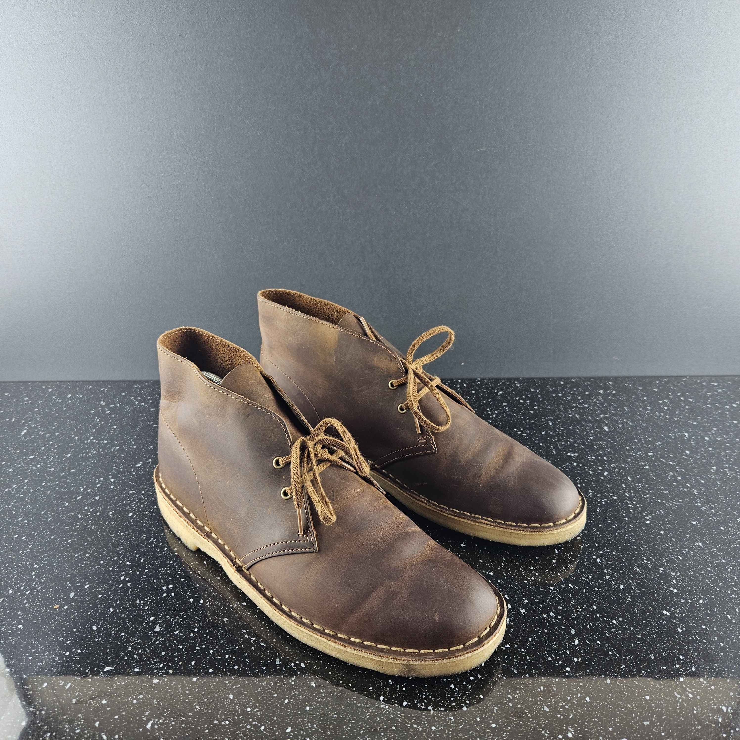 Clarks Clarks Originals Desert boots brown leather Size US 10 / EU 43 - 4 Thumbnail