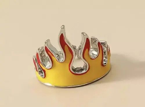 Japanese Brand × Vintage Flame ring Size ONE SIZE - 1 Thumbnail