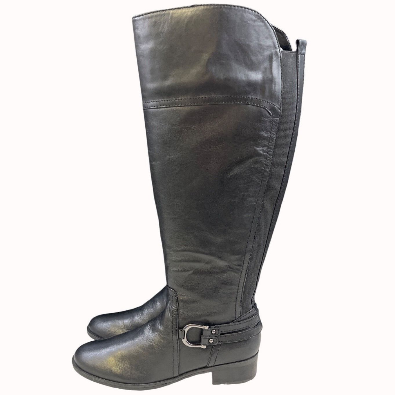 Other Audrey Brooke Women's Black Shoes/Knee High Boots Sz 8.5M SK Size US 8.5 / IT 38.5 - 4 Thumbnail