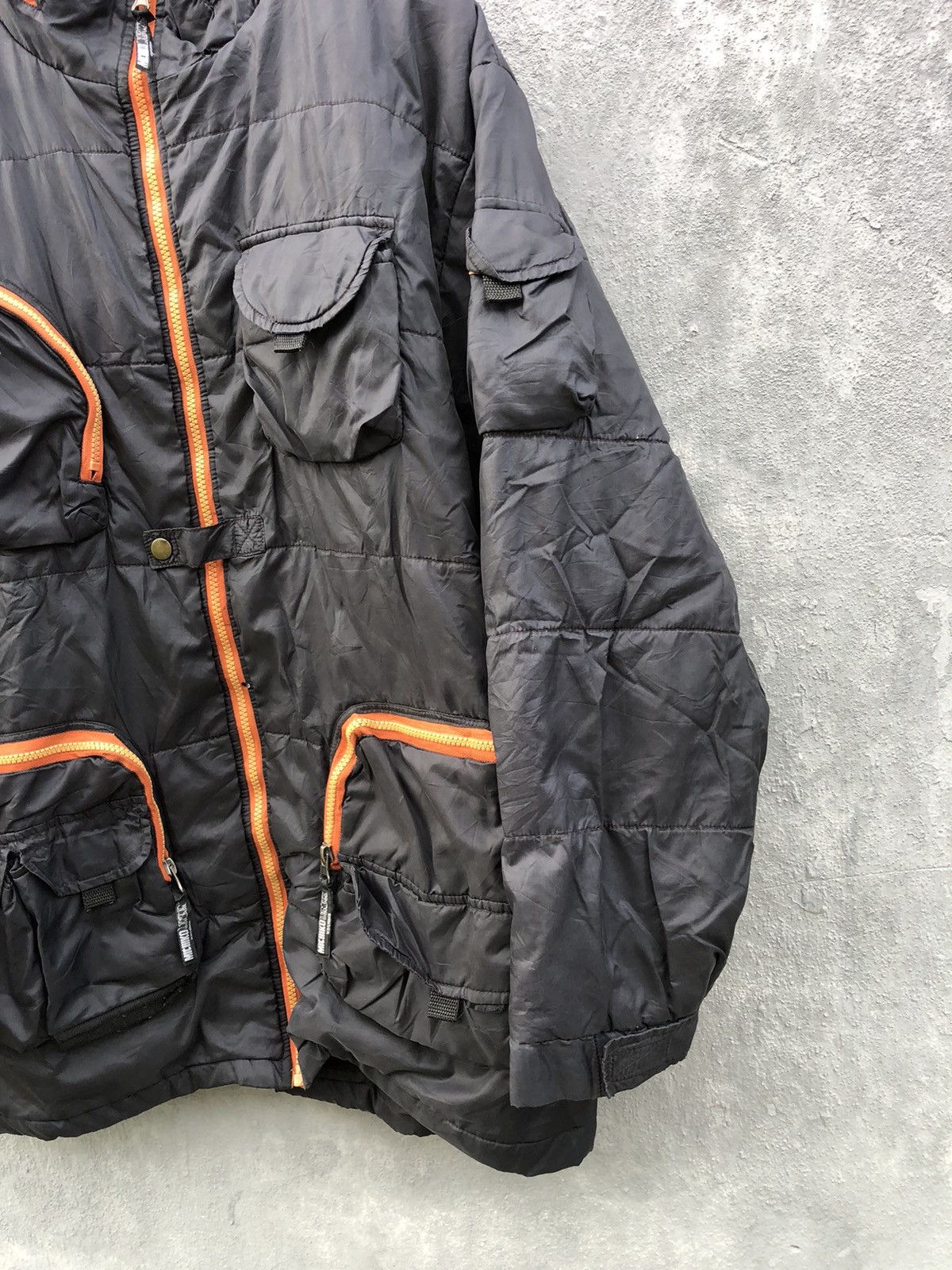 Japanese Brand Michiko Koshino London Multiy Pocket Jacket Size US XL / EU 56 / 4 - 5 Thumbnail